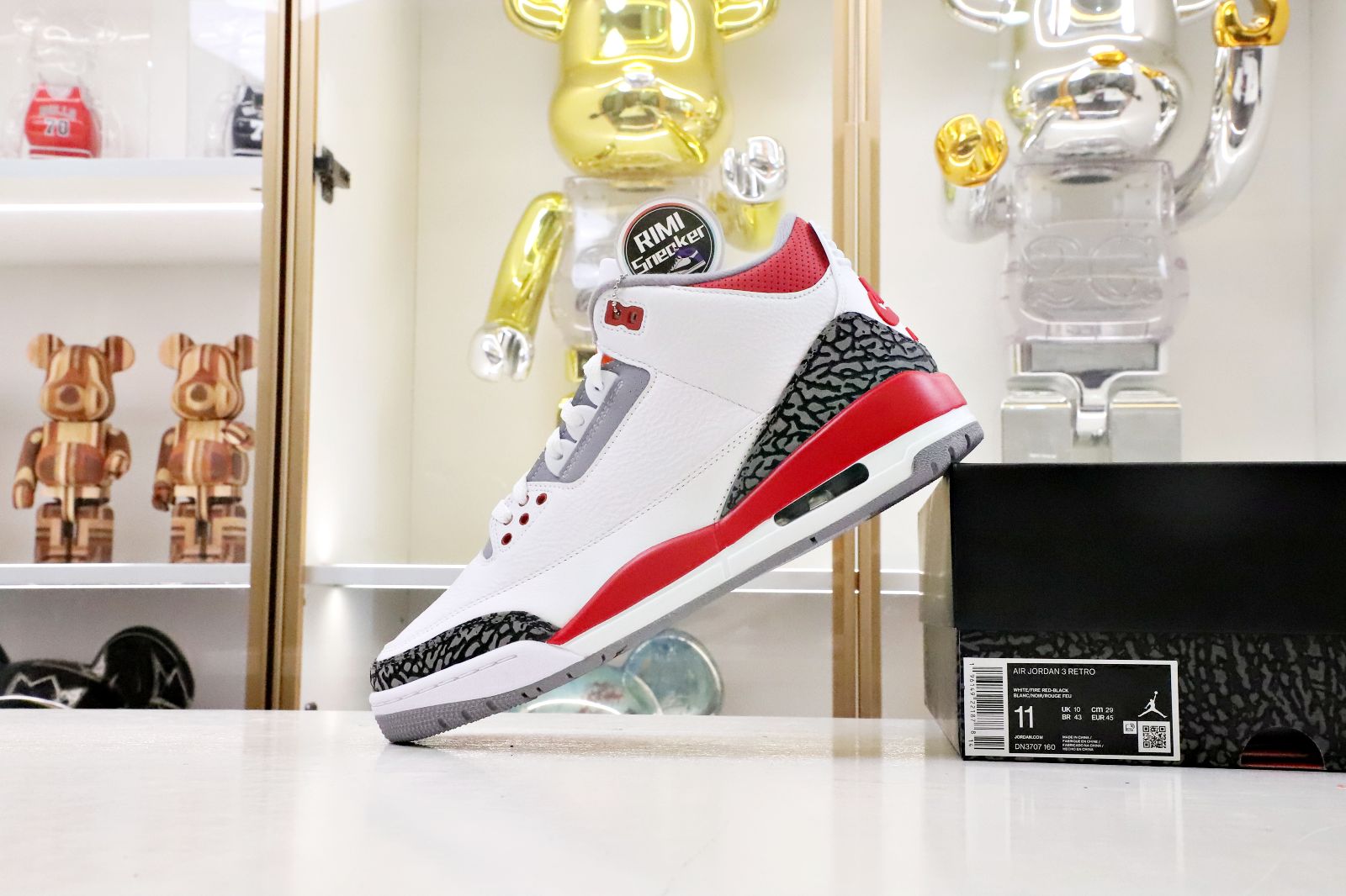 AIR JORDAN 3RETRO"FIRERED"（DN3707-160)