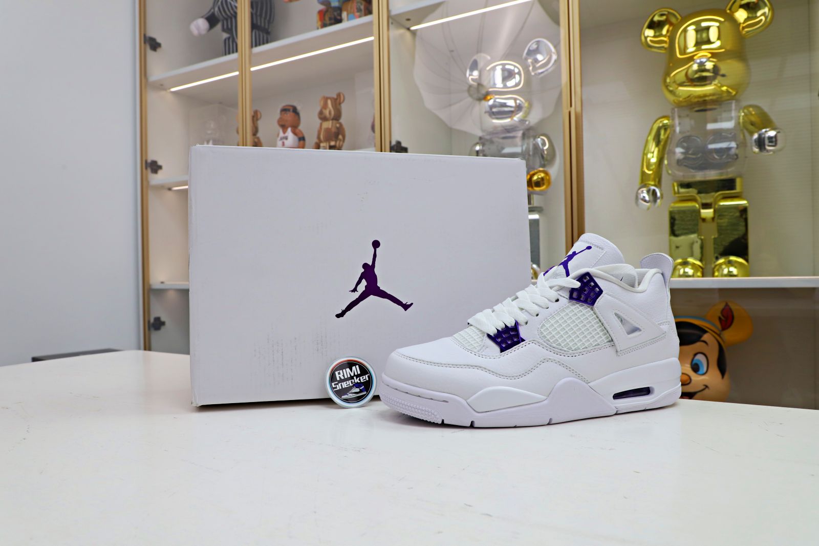 AIR JORDAN 4 PURPLE METALLIC