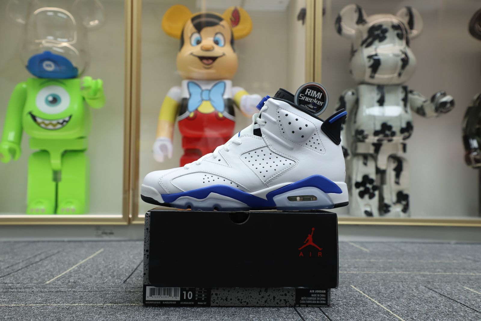 AIR JORDAN 6 RETRO SPORT BLUE