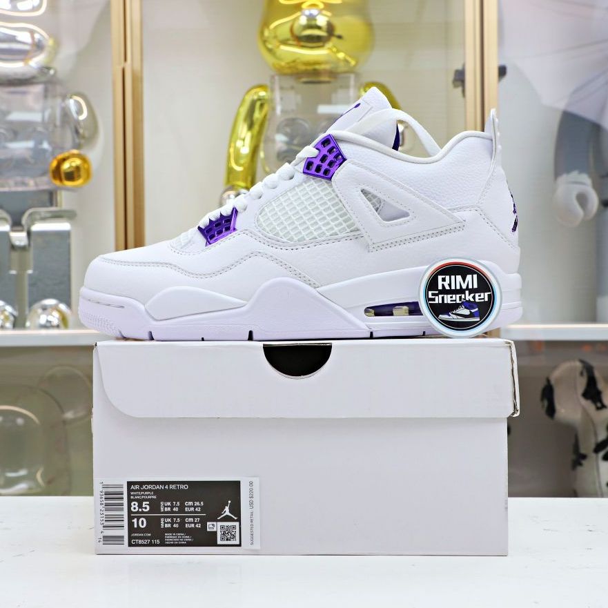 AIR JORDAN 4 PURPLE METALLIC