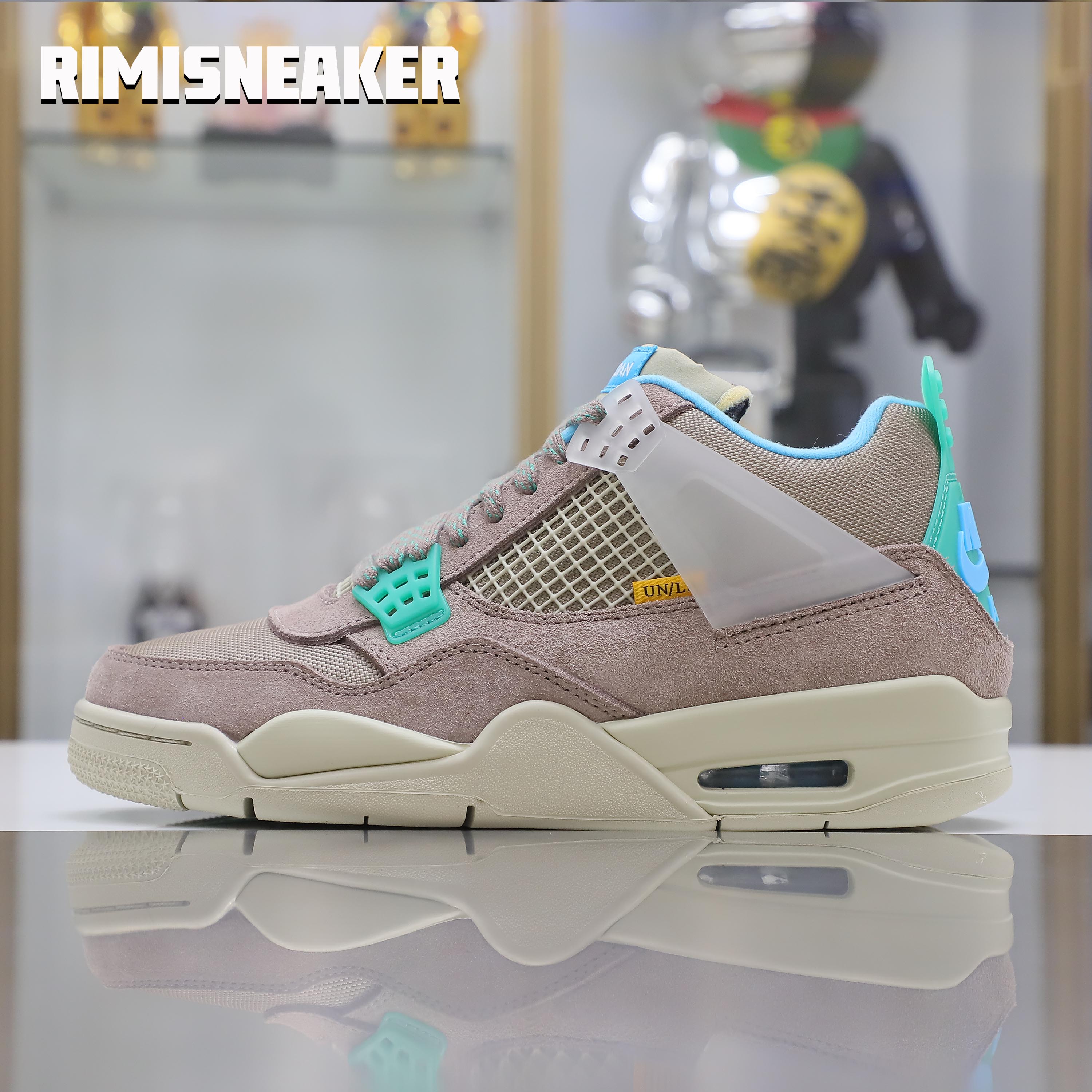 UNION LA X AIR JORDAN 4 RETRO ''TAUPE HAZE''