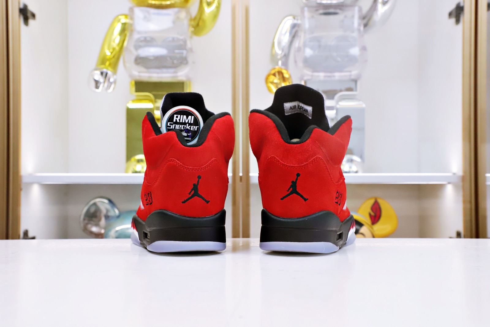 AIR JORDAN 5 RETRO RAGING BULL RED SUEDE