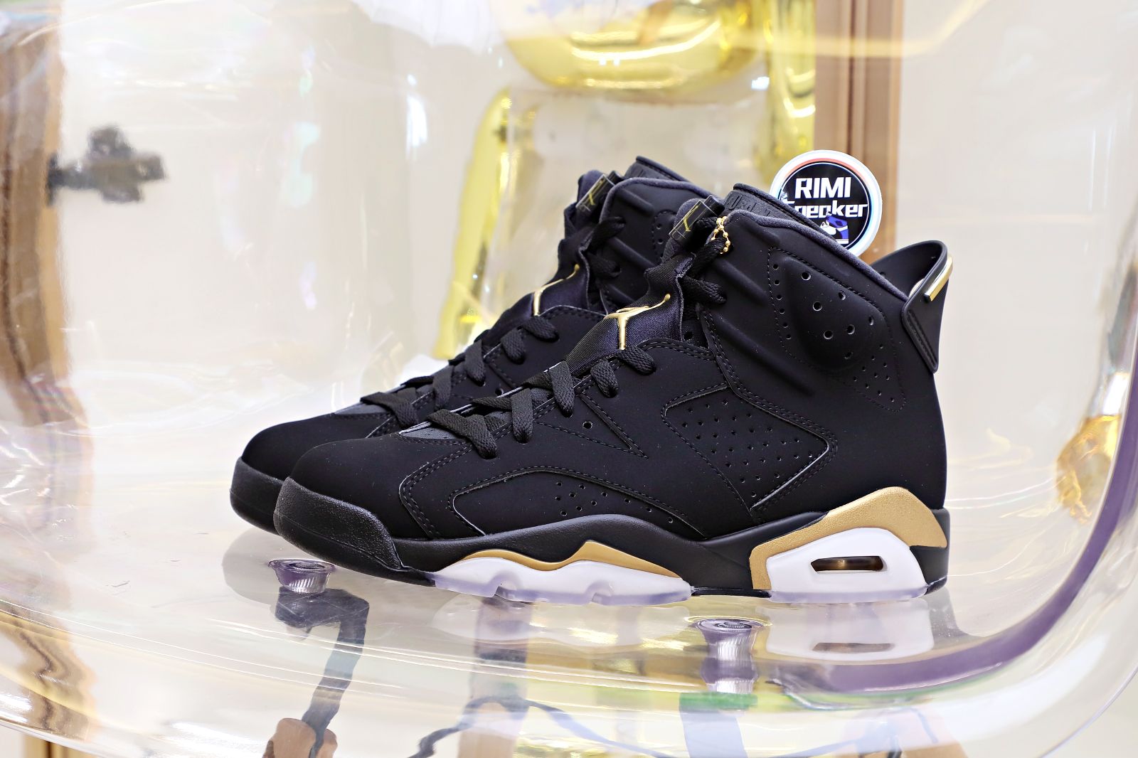 AIR JORDAN 6 RETRO DMP 2020 BLACK/METALLIC GOLD