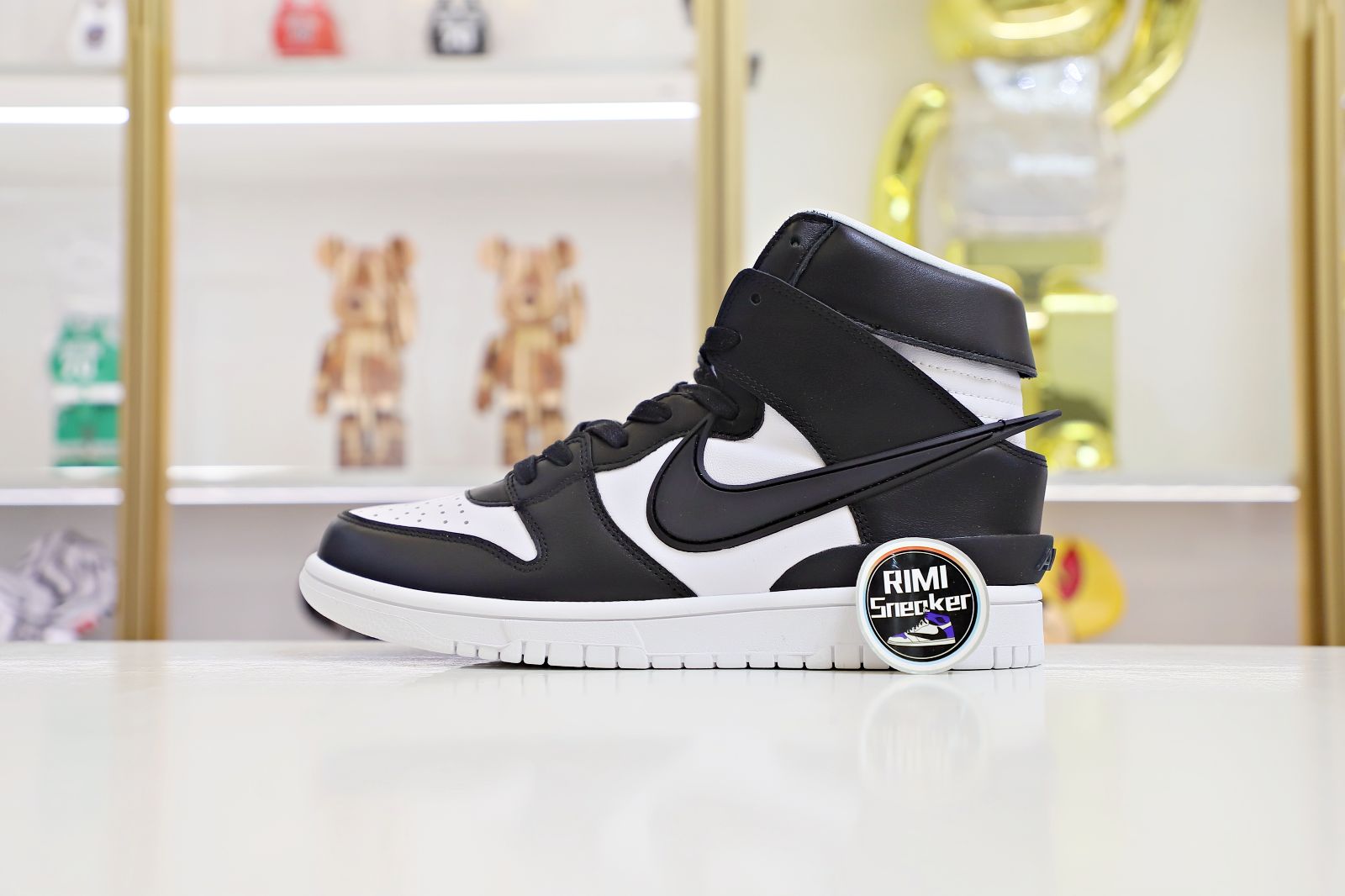 NIKE DUNK HIGH AMBUSH BLACK WHITE