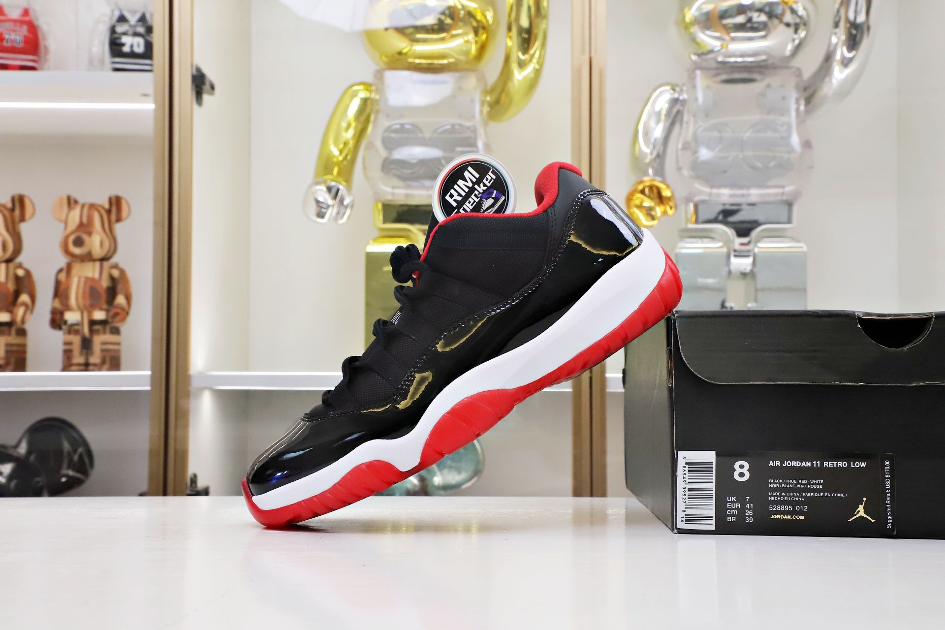 AIR JORDAN 11 RETRO BRED LOW