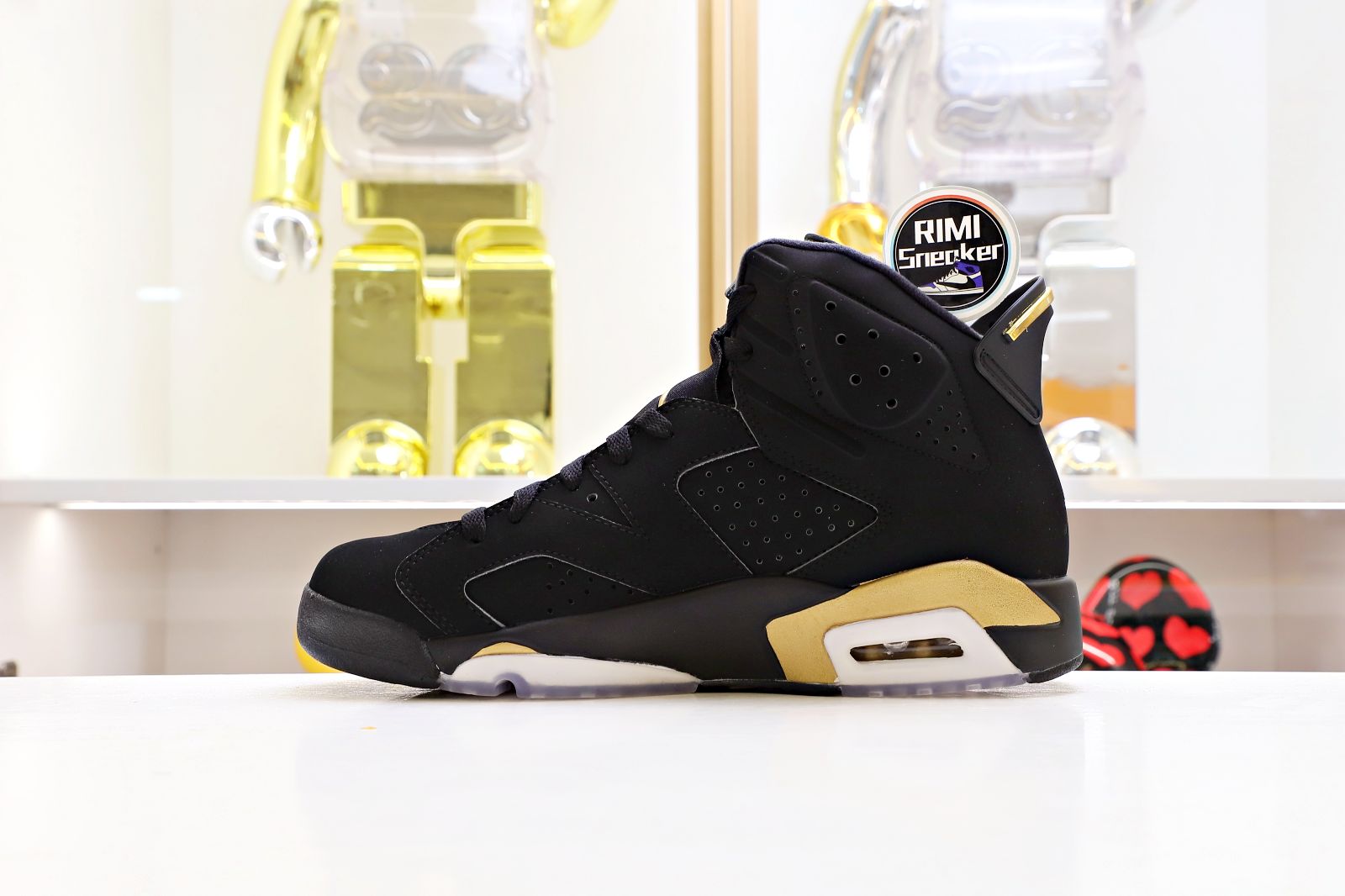 AIR JORDAN 6 RETRO DMP 2020 BLACK/METALLIC GOLD