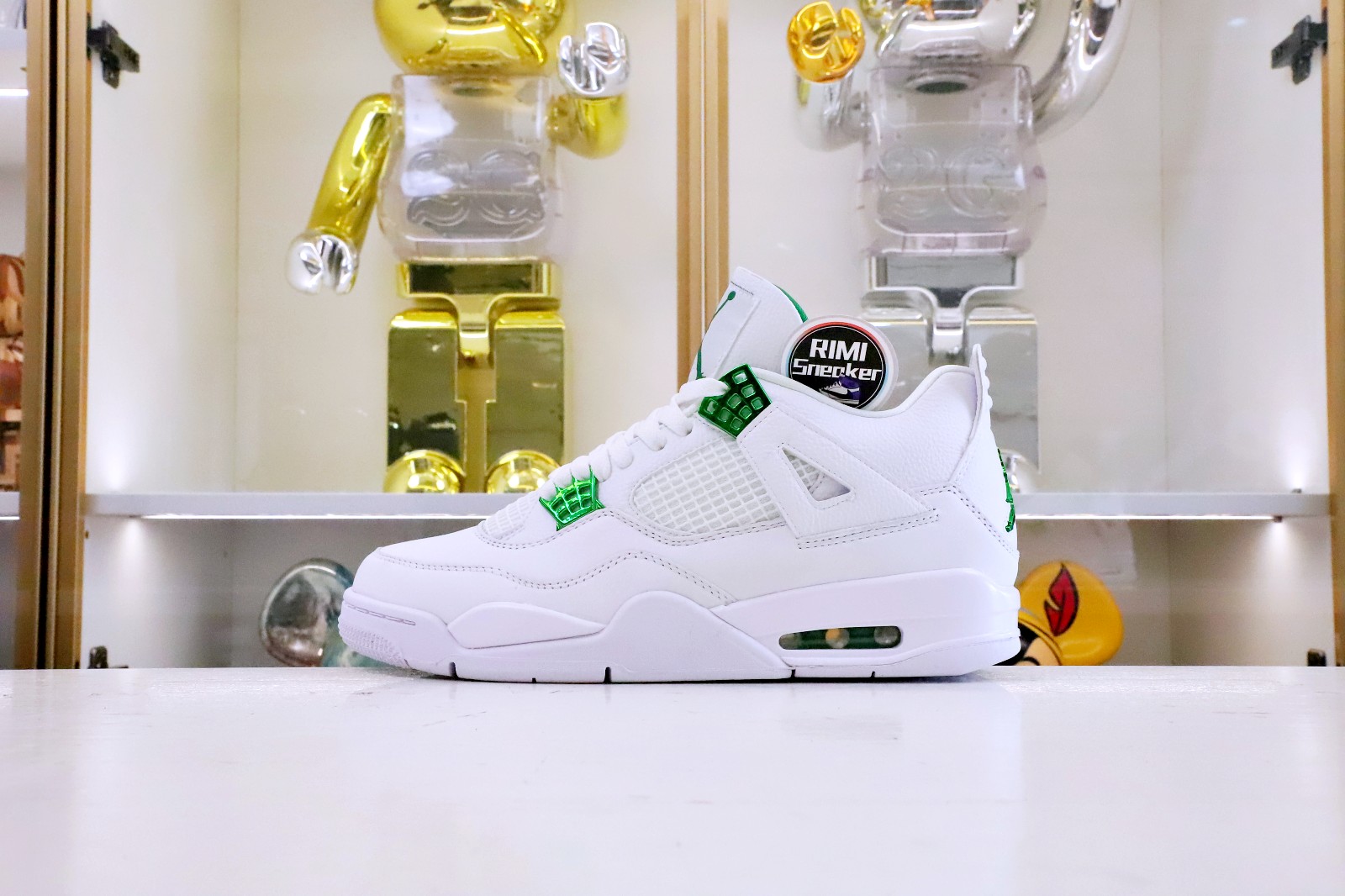 AIR JORDAN 4 RETRO"GREEN METALLIC"