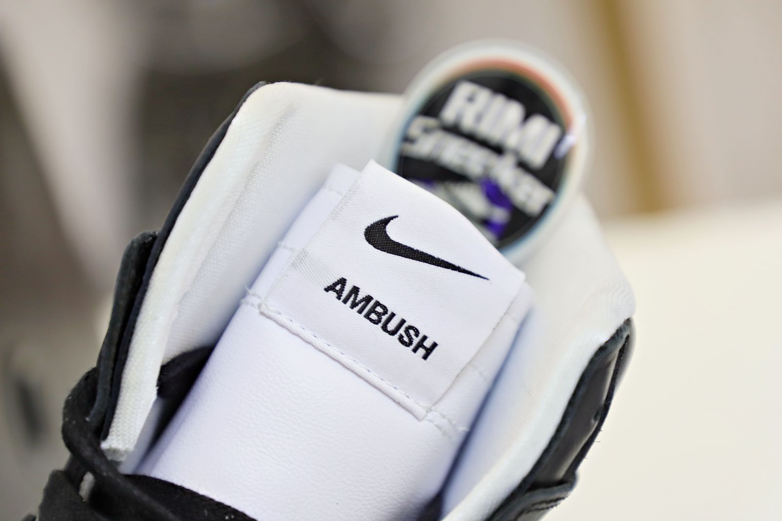 NIKE DUNK HIGH AMBUSH BLACK WHITE