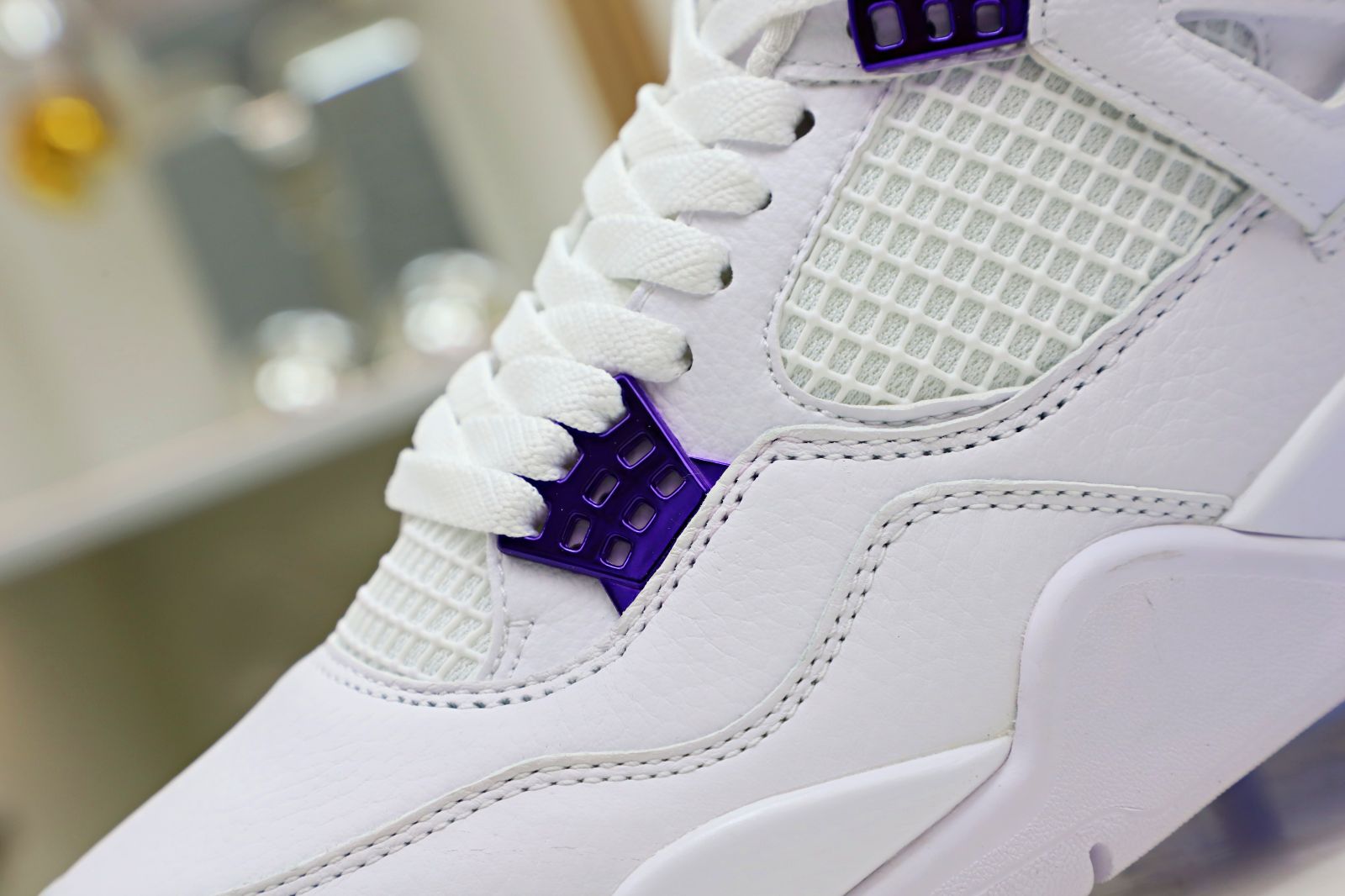 AIR JORDAN 4 PURPLE METALLIC