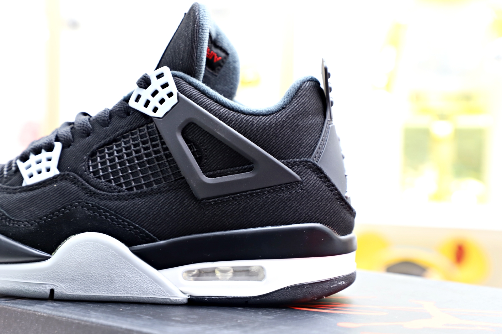 AIR JORDAN 4 "BLACK CANVAS"