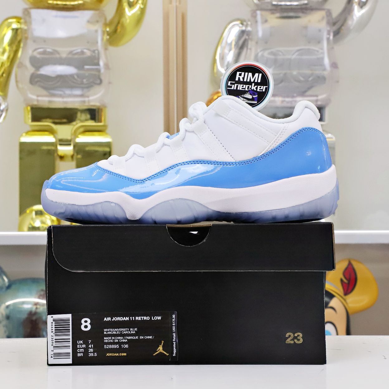 AIR JORDAN 11 LOW COLUMBIA