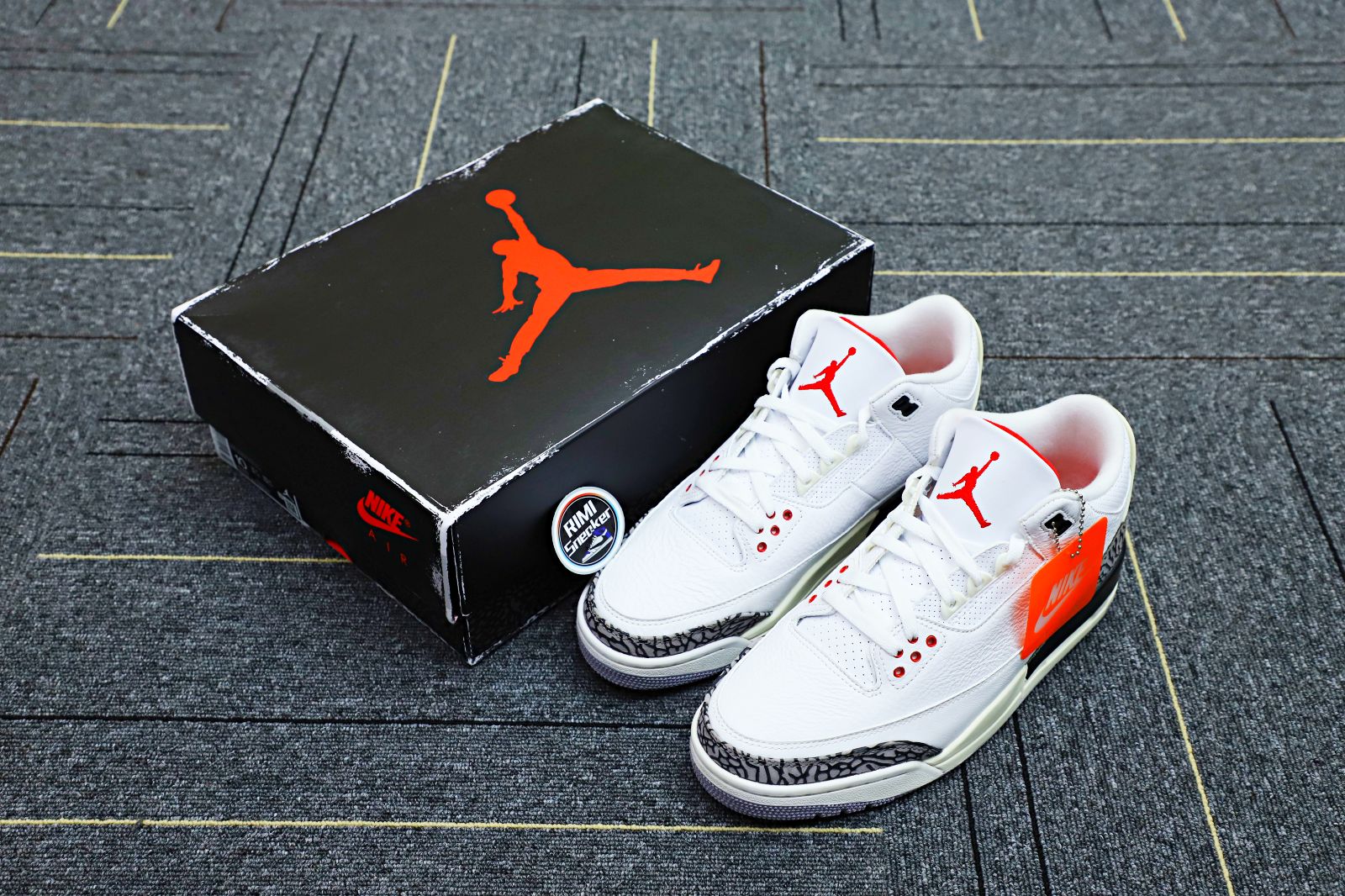 AIR JORDAN 3 "WHITE CEMENT REIMAGINED"