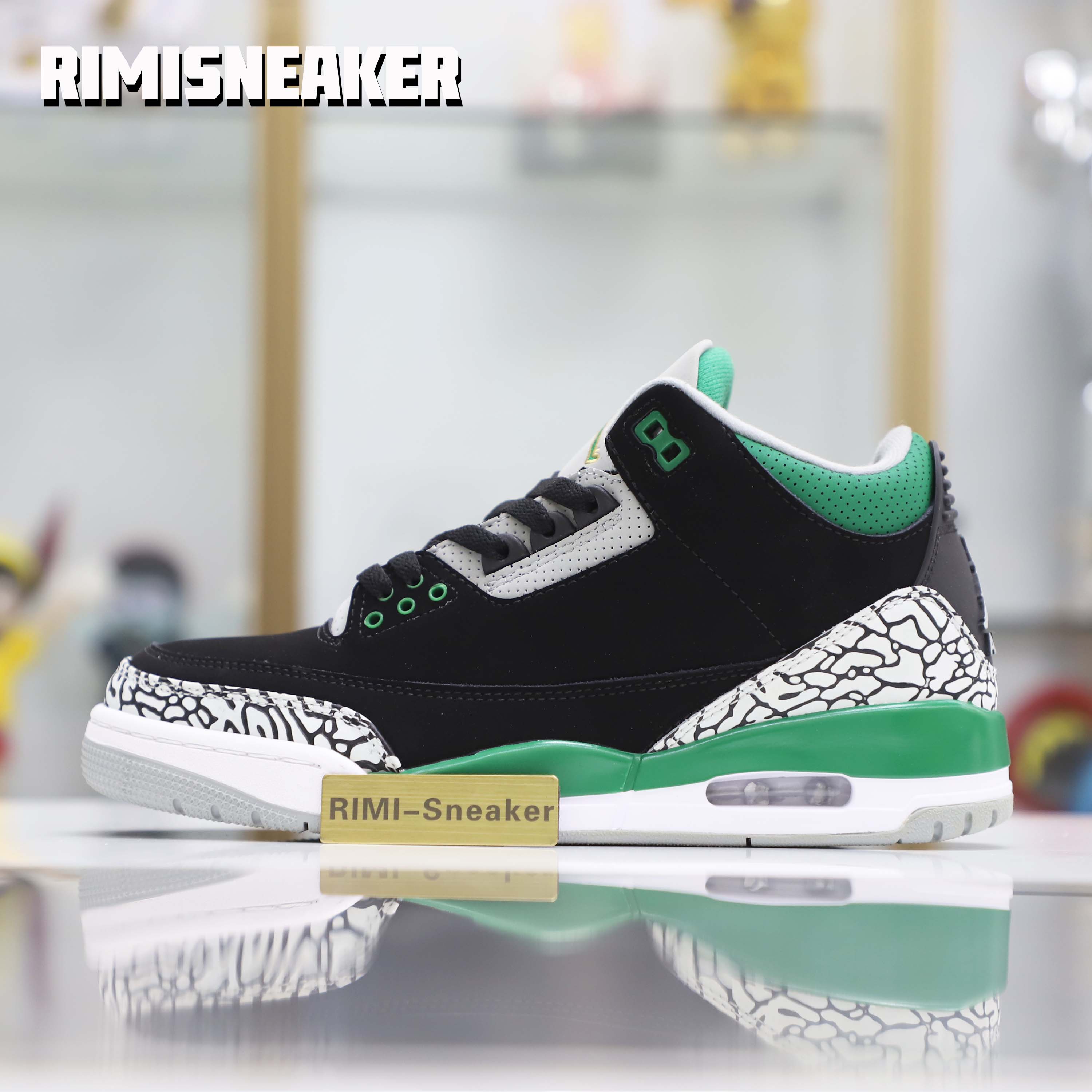 AIR JORDAN 3 PINE GREEN