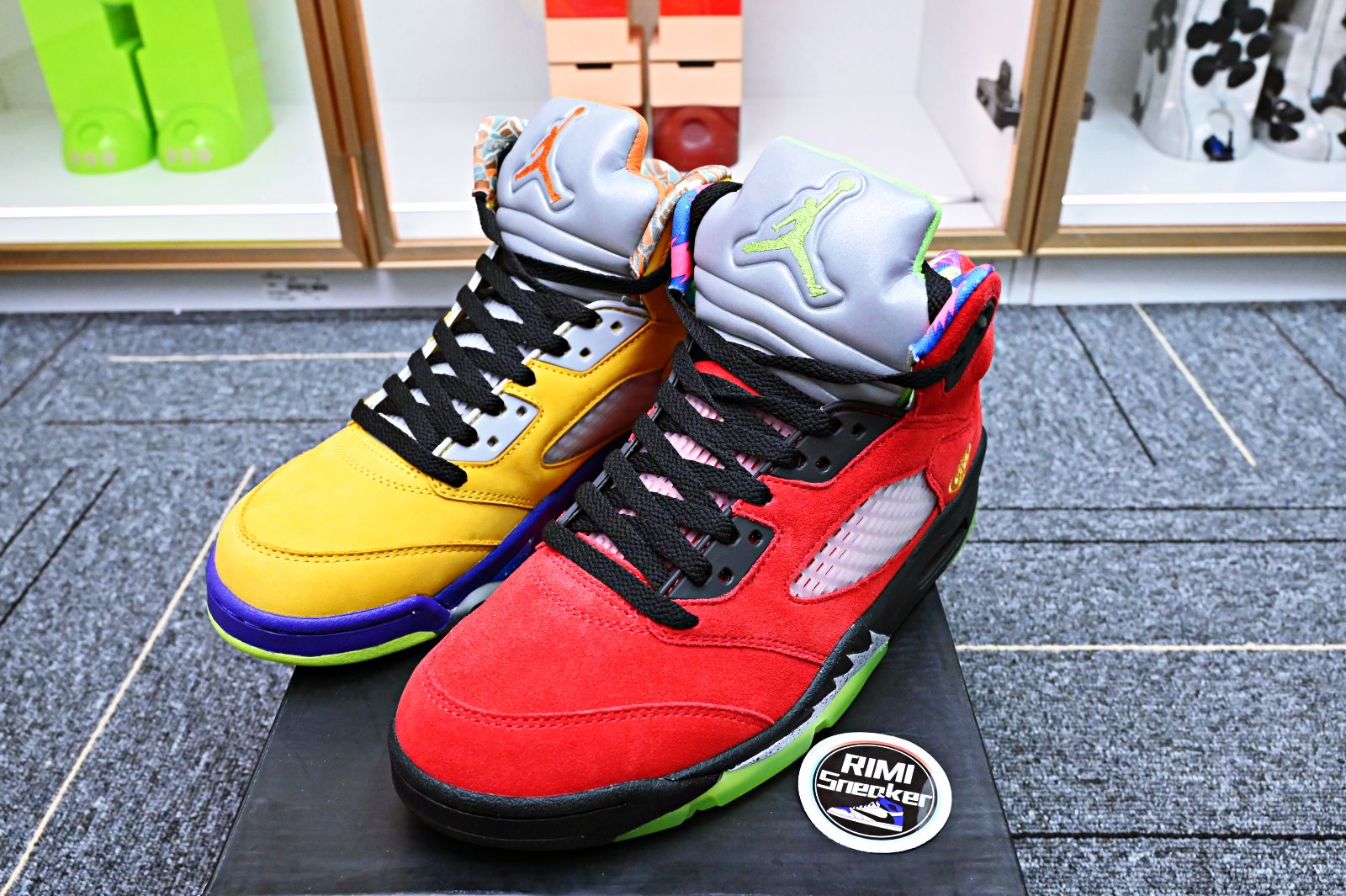 AIR JORDAN 5 SOLAR ORANGE WHAT THE CZ5725-700