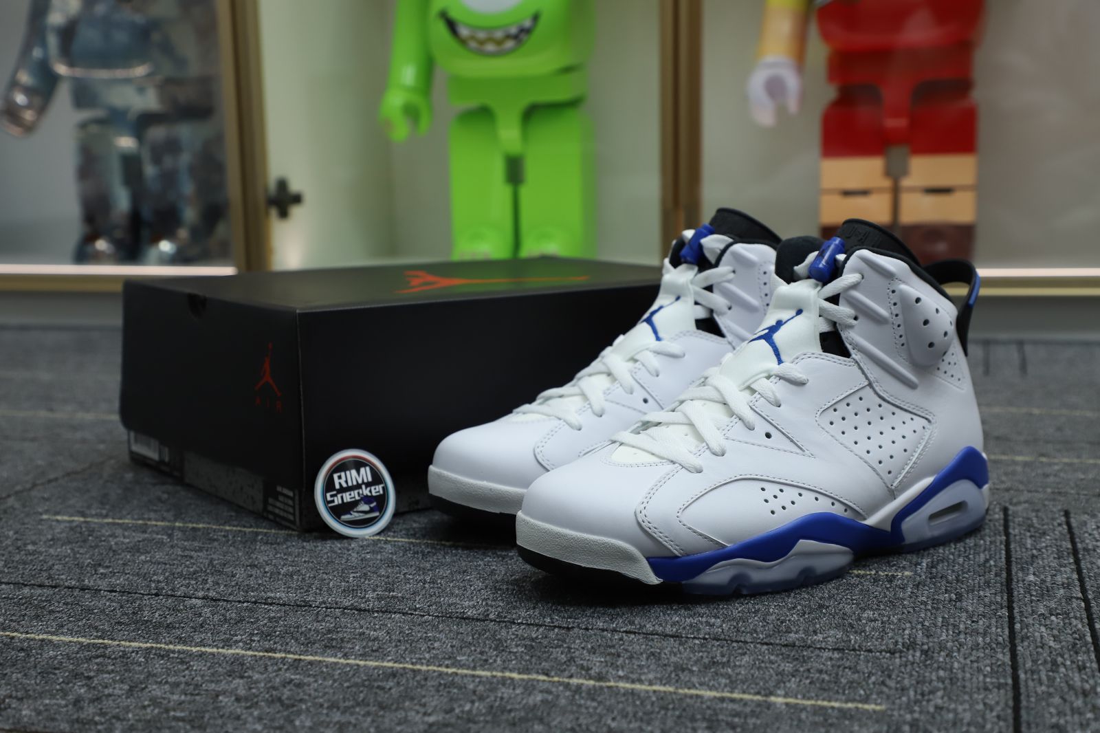 AIR JORDAN 6 RETRO SPORT BLUE