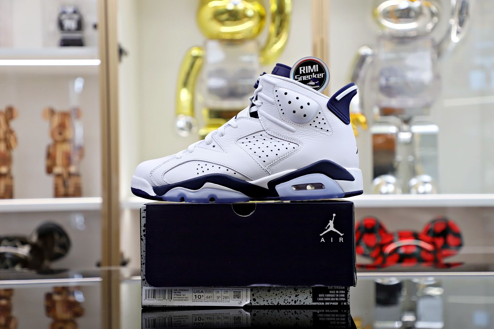 AIR JORDAN 6 MIDNIGHT NAVY