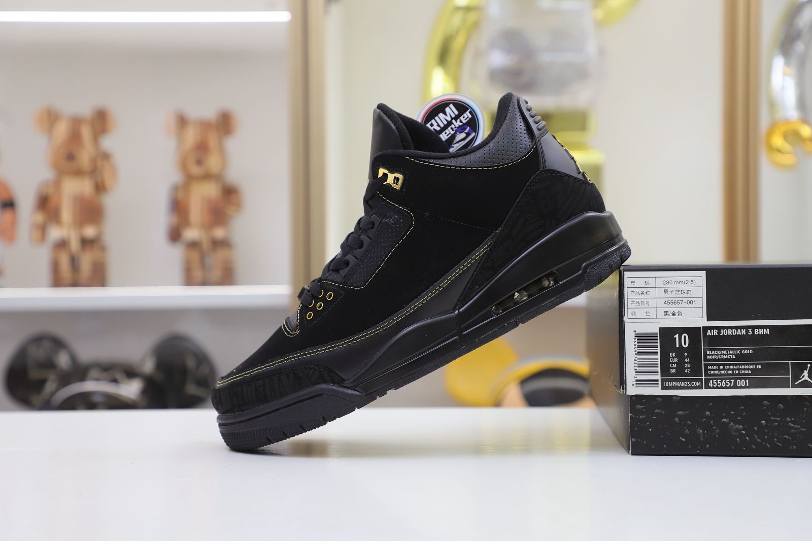 AIR JORDAN 3 RETRO BLACK HISTORY MONTH