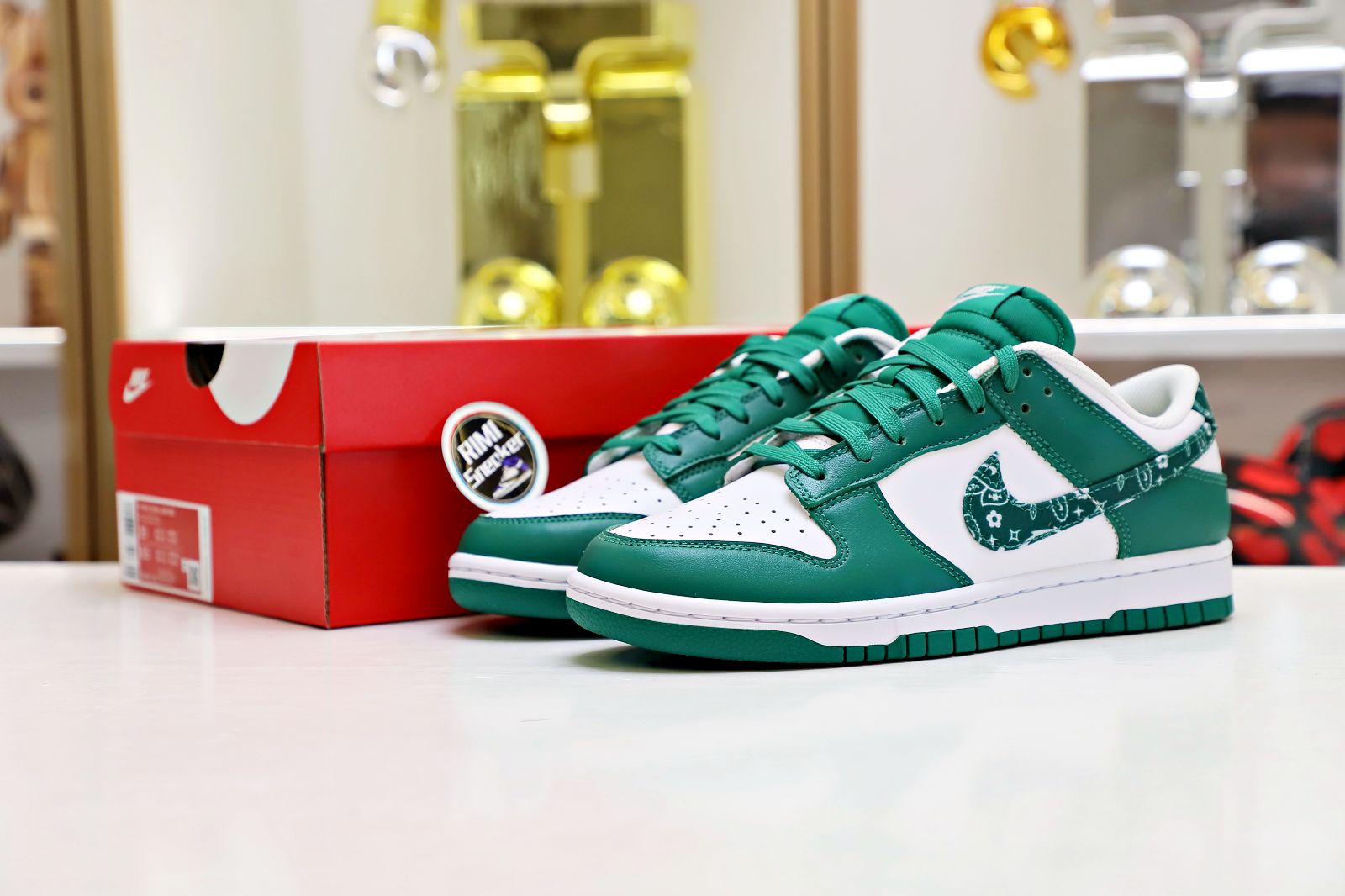 NIKE DUNK LOW ESSENTIAL PAISLEY PACK GREEN (W)