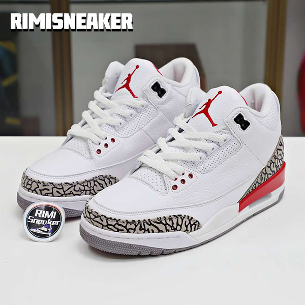 AIR JORDAN 3 RETRO ''CARDINAL RED'' -116