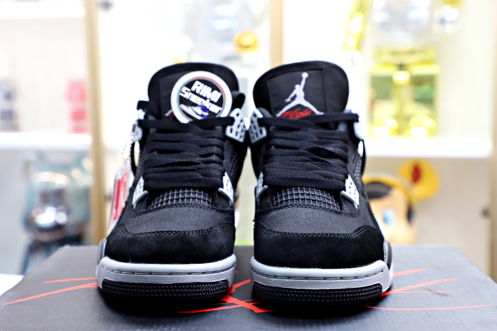 AIR JORDAN 4 "BLACK CANVAS"