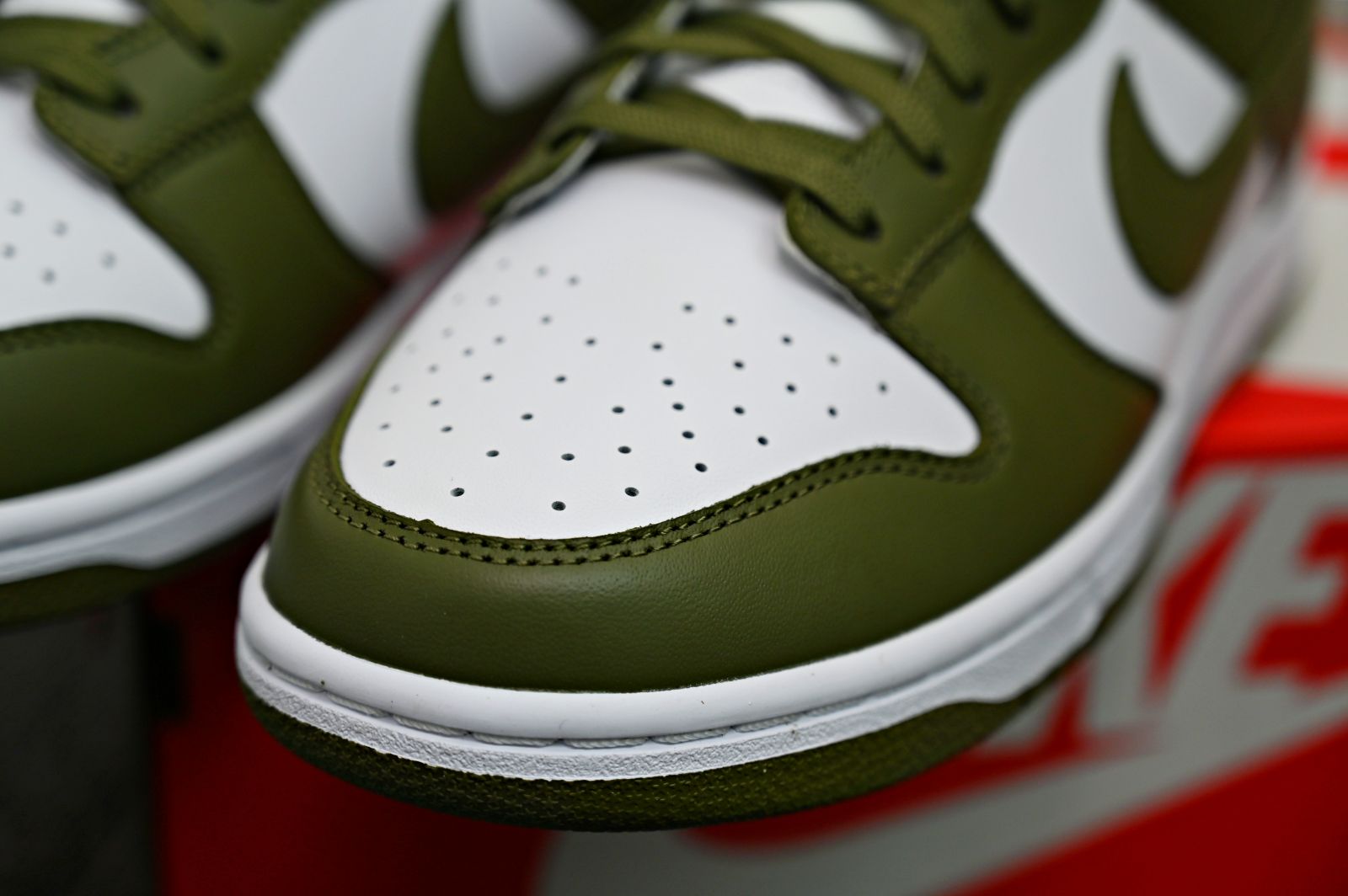 DUNK LOW MEDIUM OLIVE