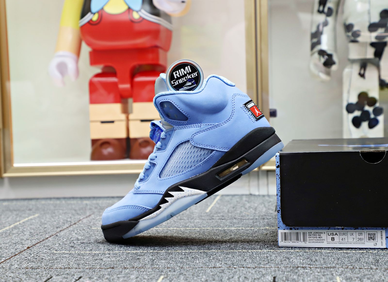 AIR JORDAN 5 RETRO SE DV1310 401 UNIVERSITY BLUE/BLACK-WHITE BLEU