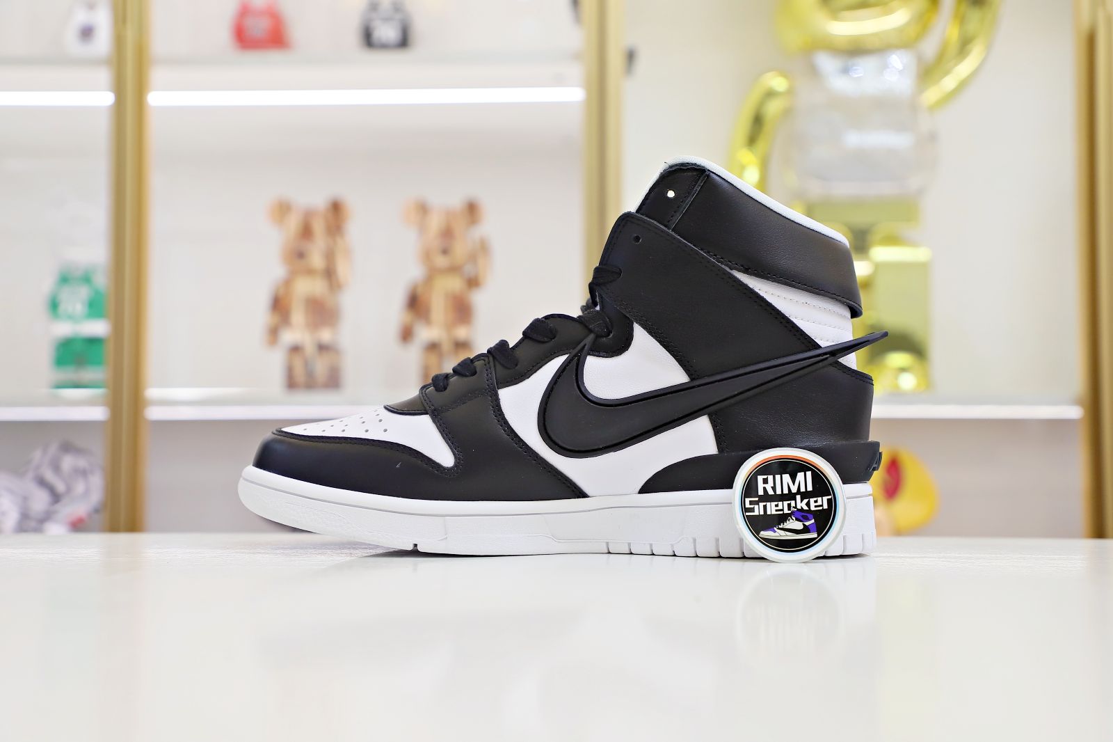 NIKE DUNK HIGH AMBUSH BLACK WHITE