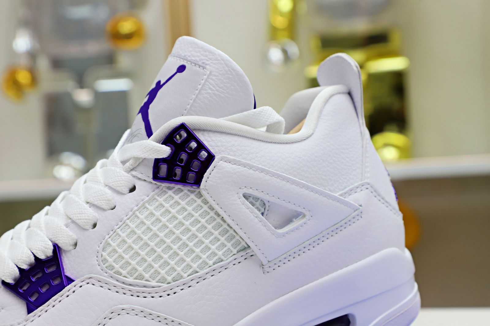 AIR JORDAN 4 PURPLE METALLIC