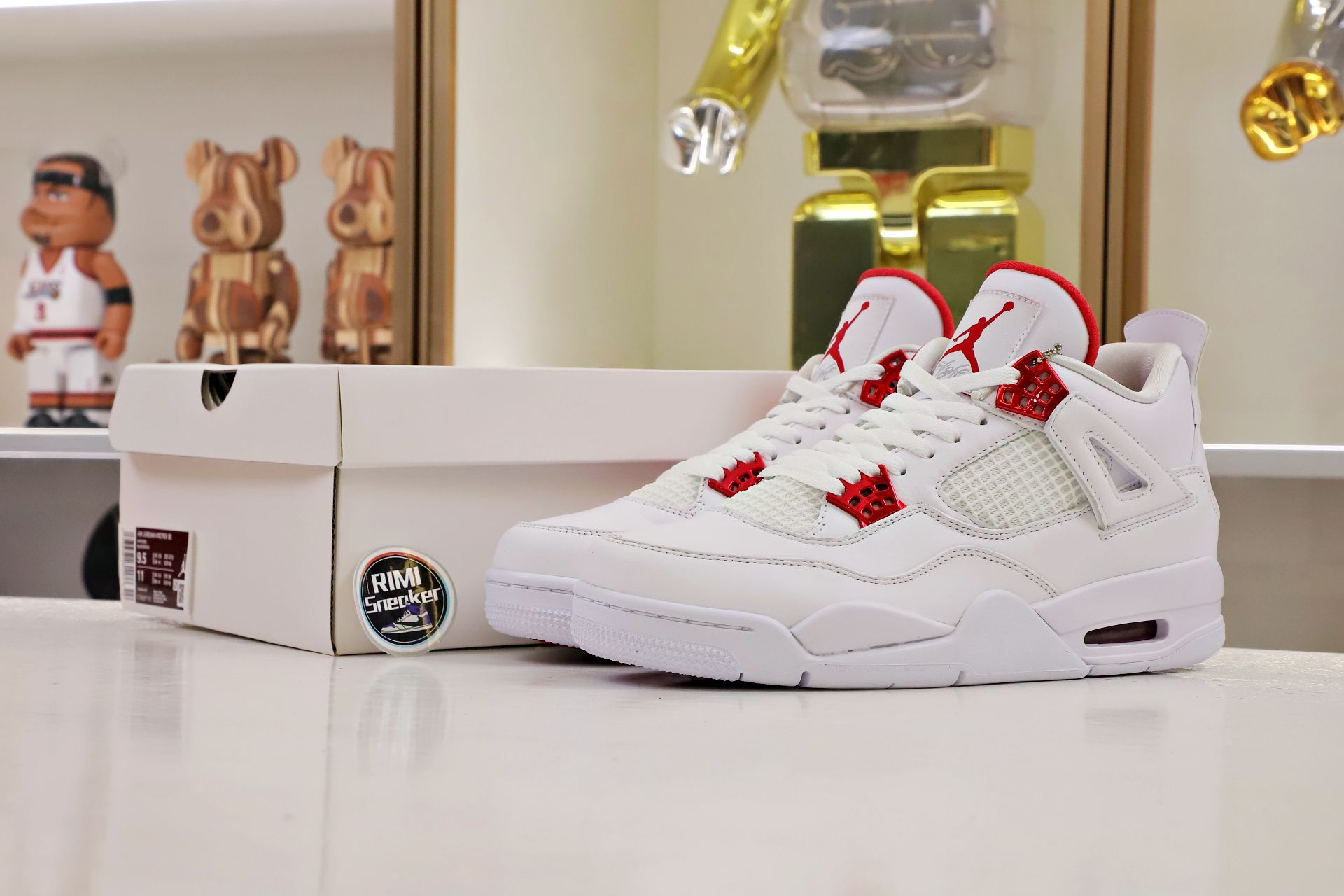 JORDAN 4 RETRO METALLIC RED CT8527-112