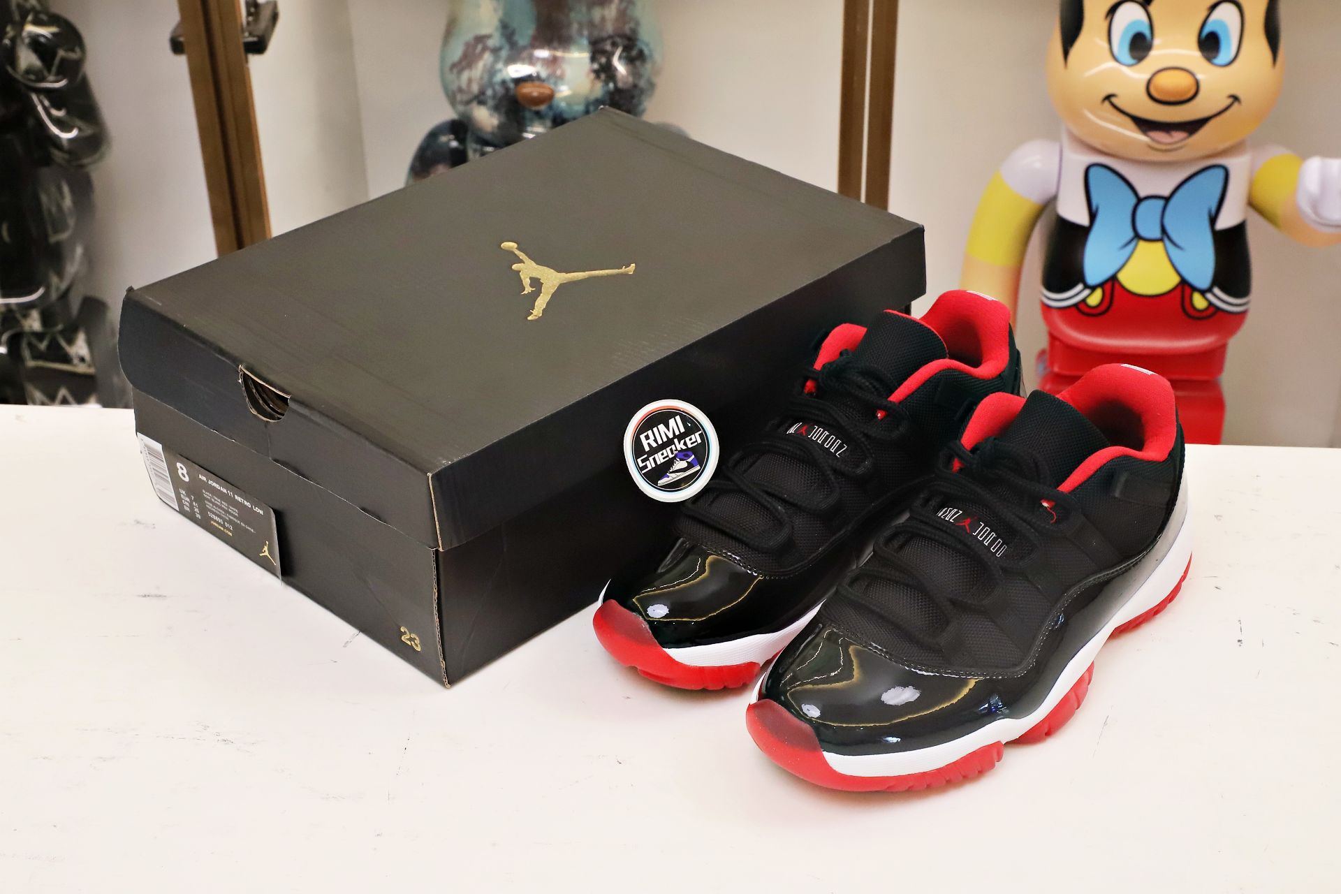 AIR JORDAN 11 RETRO BRED LOW