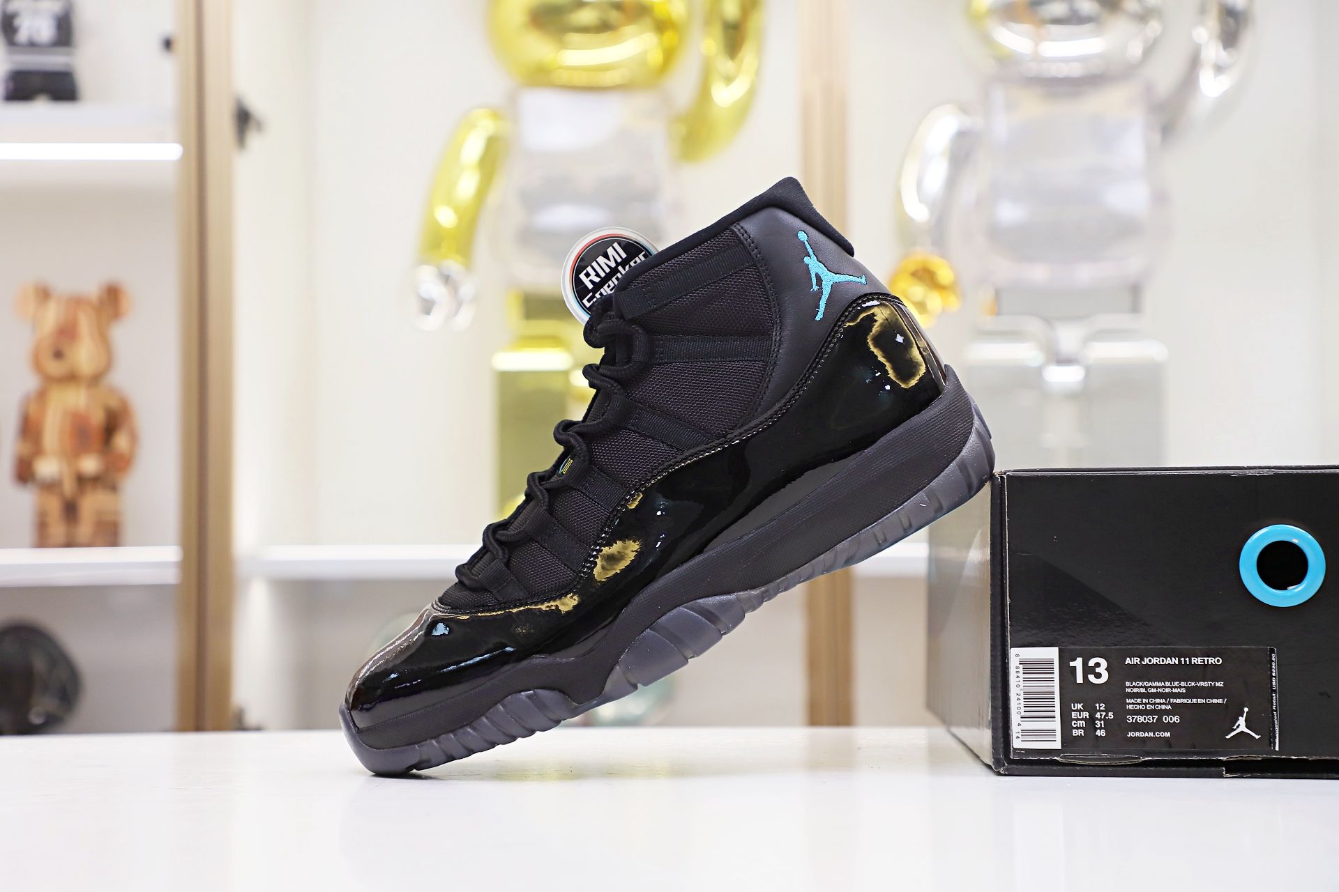 AIR JORDAN 11 RETRO GAMMA BLUE