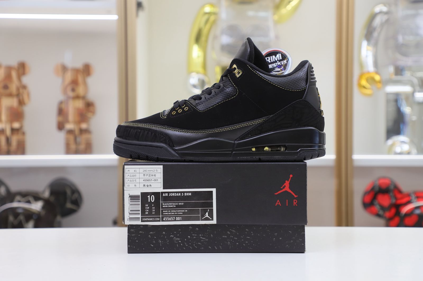 AIR JORDAN 3 RETRO BLACK HISTORY MONTH