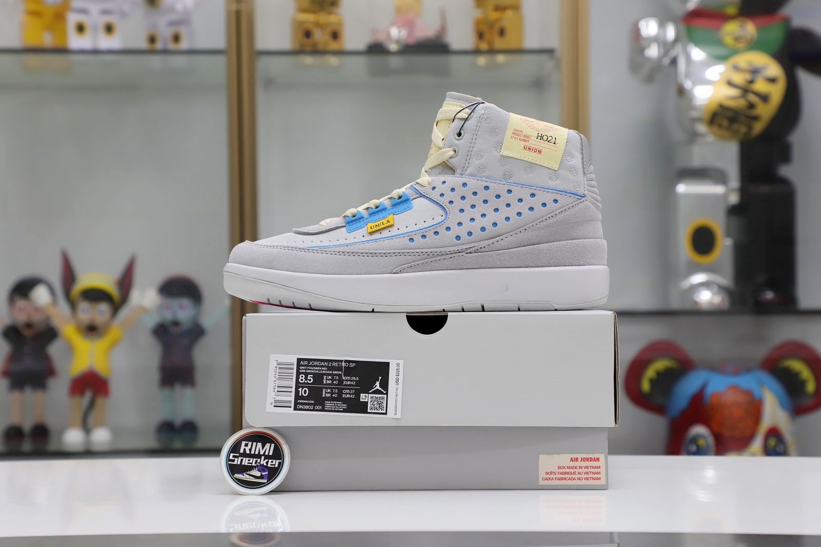 AIR JORDAN 2 RETRO UNION GREY FOG