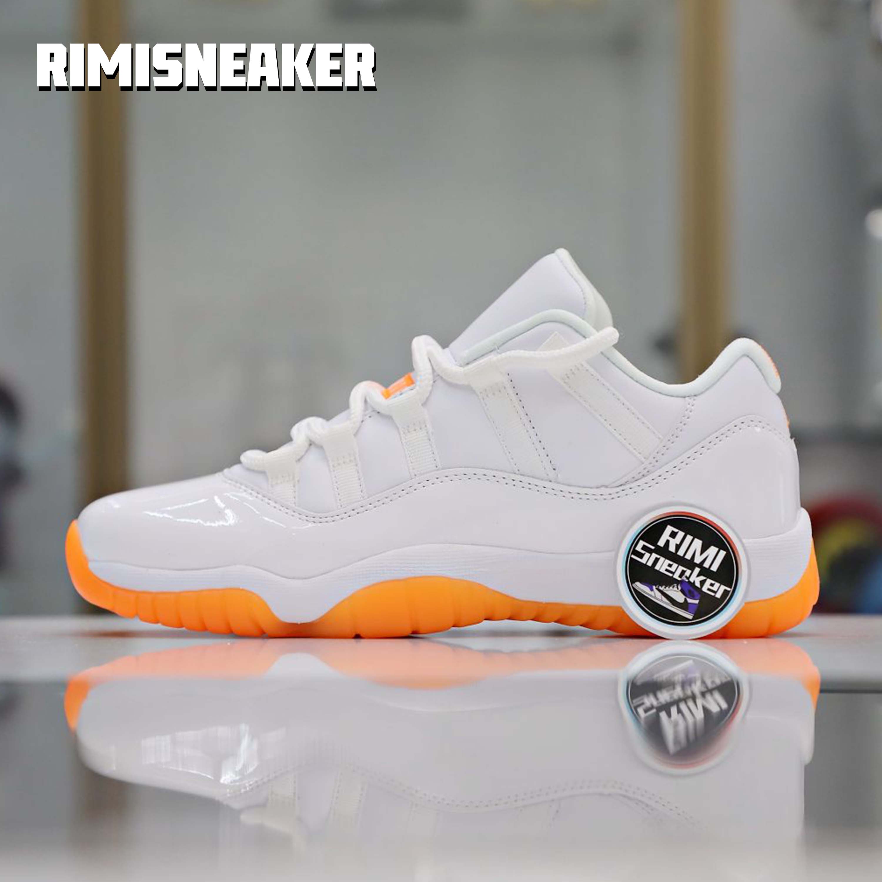 WMNS AIR JORDAN 11 RETRO LOW ''BRIGHT CITRUS''