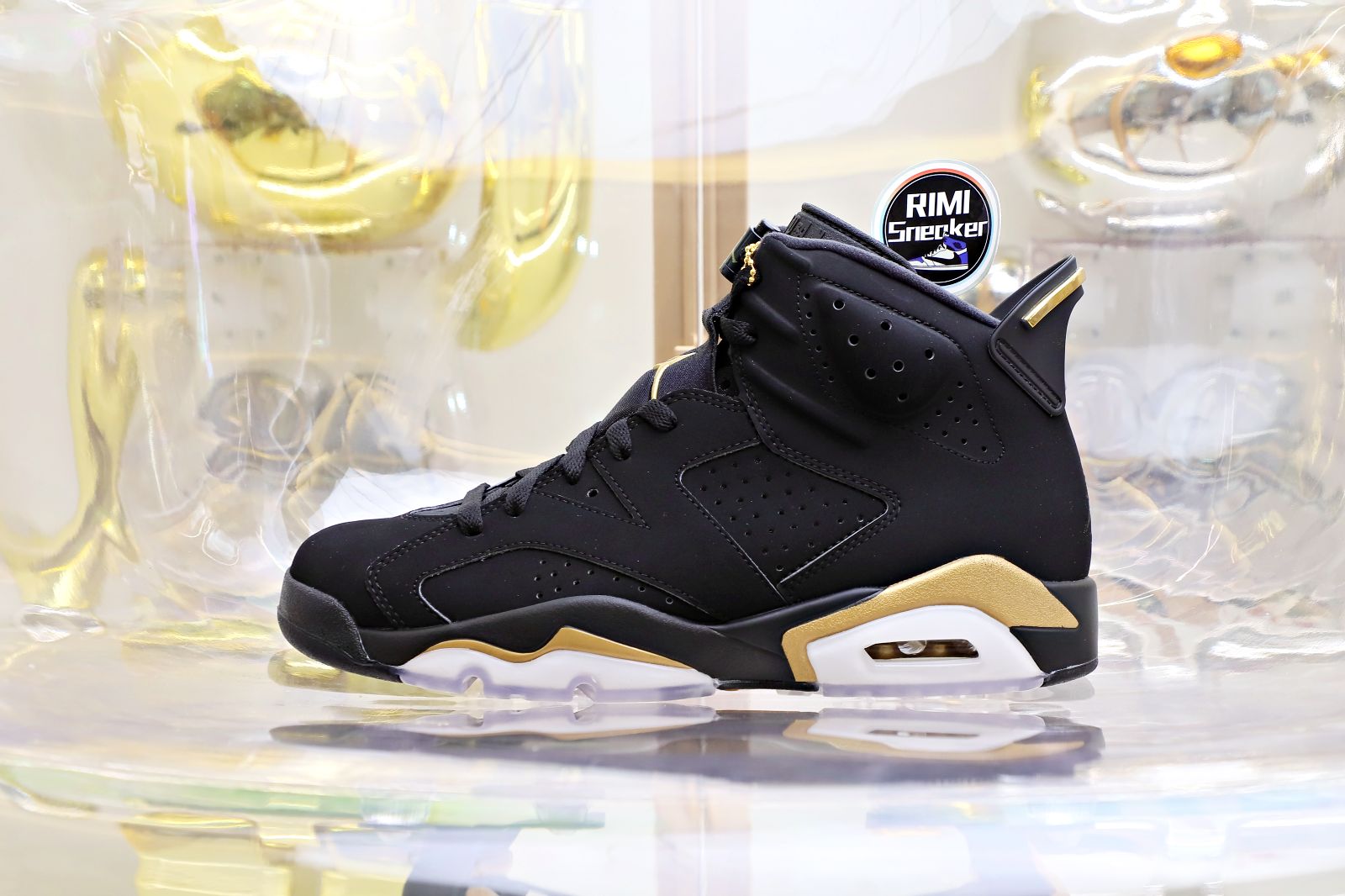 AIR JORDAN 6 RETRO DMP 2020 BLACK/METALLIC GOLD