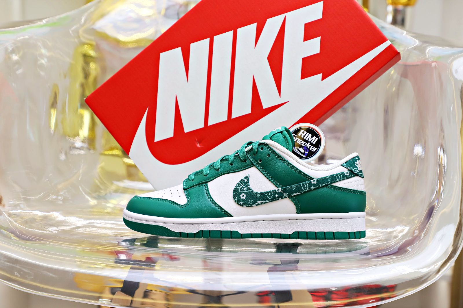 NIKE DUNK LOW ESSENTIAL PAISLEY PACK GREEN (W)