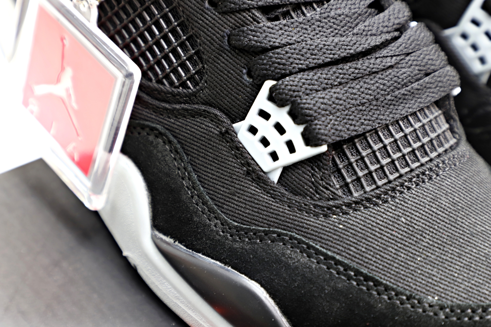 AIR JORDAN 4 "BLACK CANVAS"