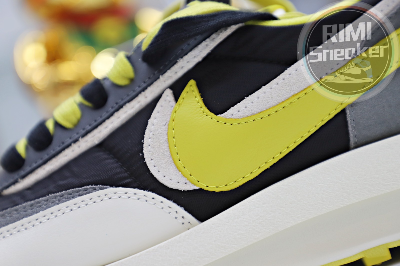 UNDERCOVER X SACAI X NIKE LDWAFFLE "BRIGHT CITRON"