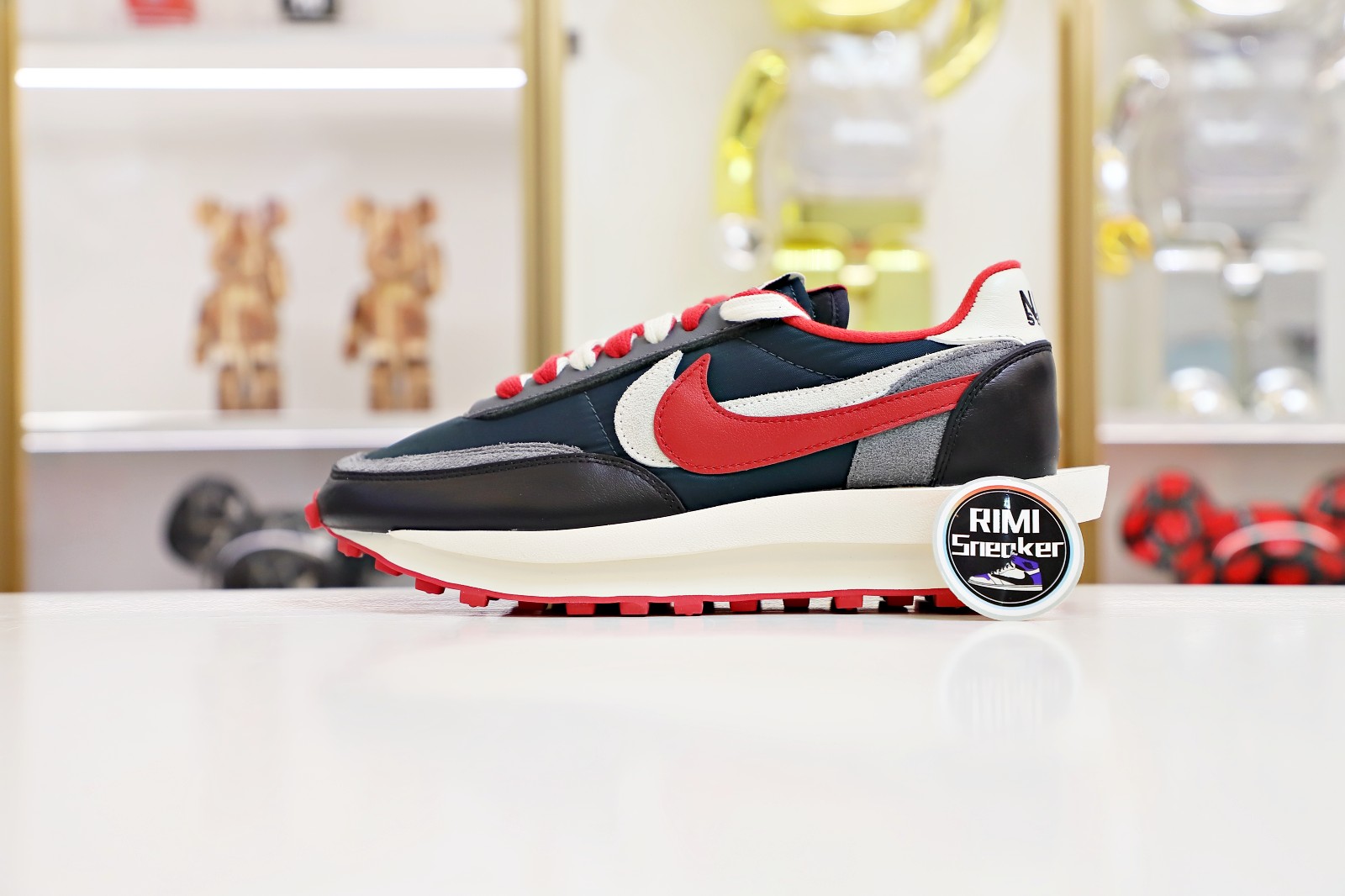 NIKE LD WAFFLE SACAI UNDERCOVER UNIVERSITY RED