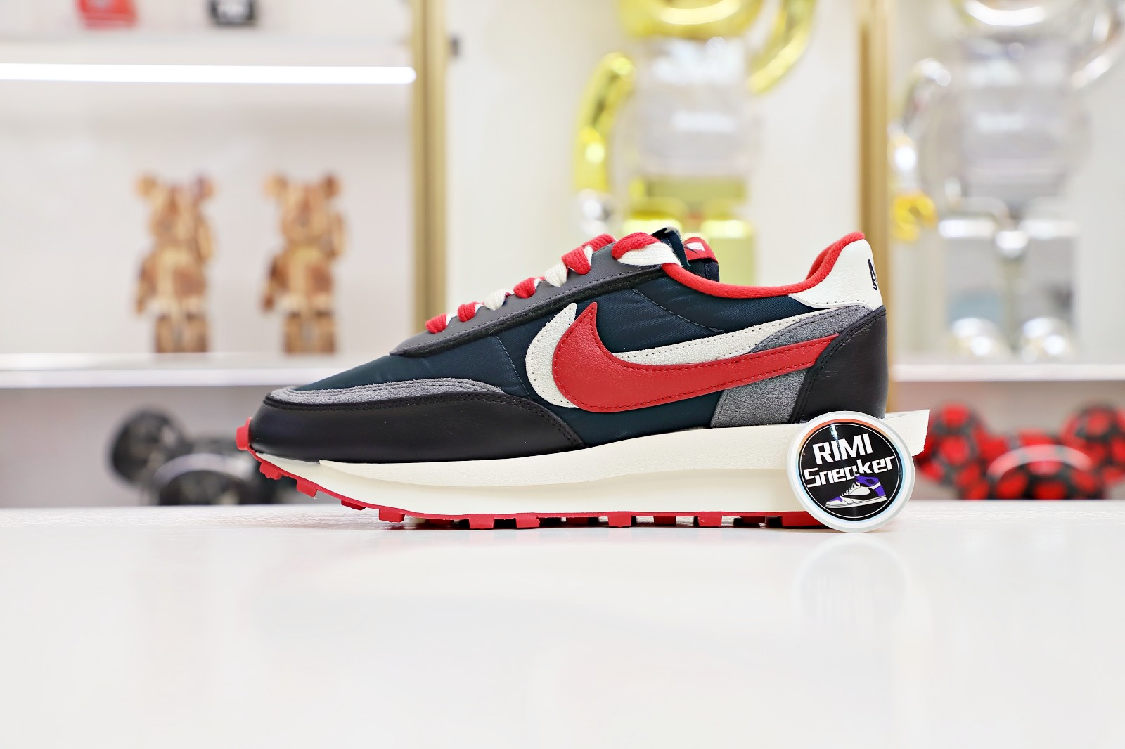 NIKE LD WAFFLE SACAI UNDERCOVER UNIVERSITY RED