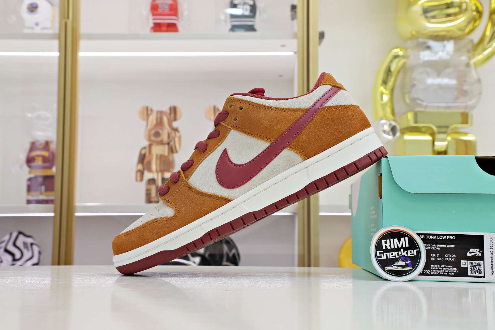 NIKE SB DUNK LOW PRO DARK RUSSET CEDAR 2019