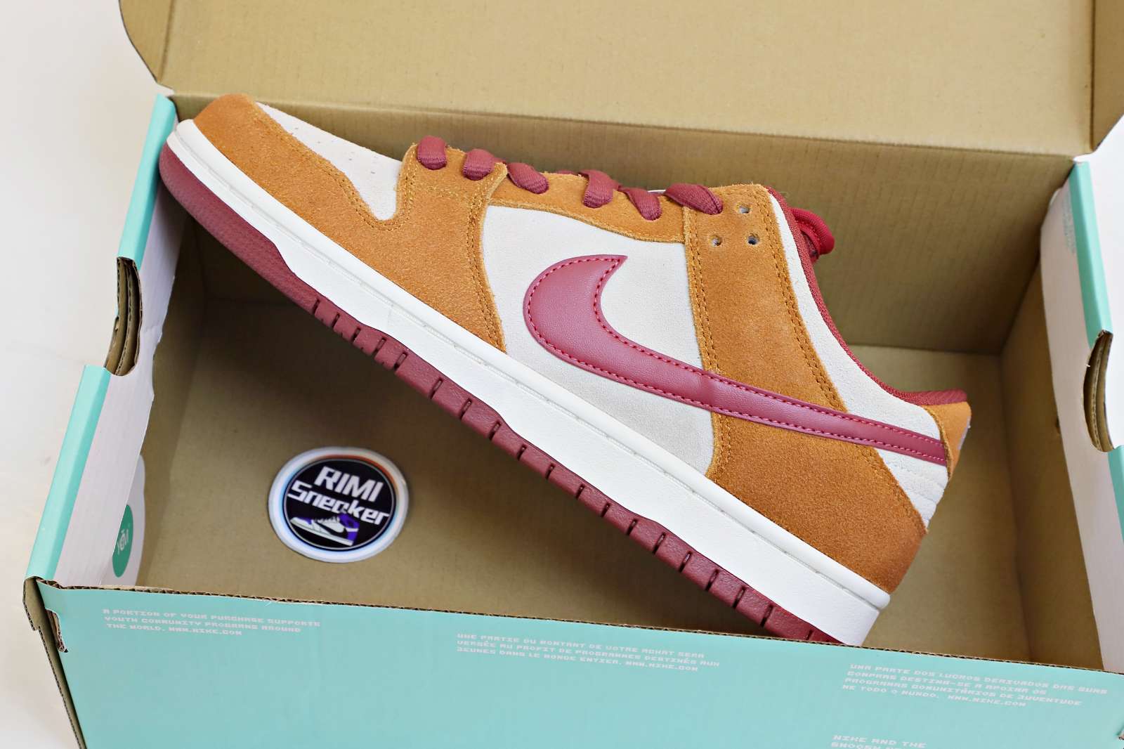 NIKE SB DUNK LOW PRO DARK RUSSET CEDAR 2019