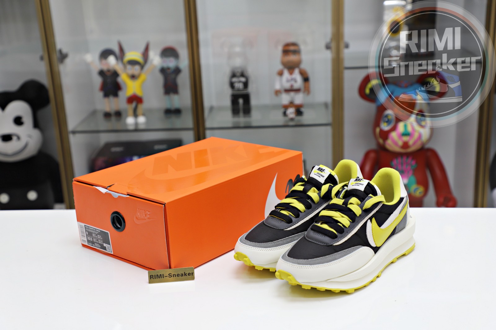 UNDERCOVER X SACAI X NIKE LDWAFFLE "BRIGHT CITRON"