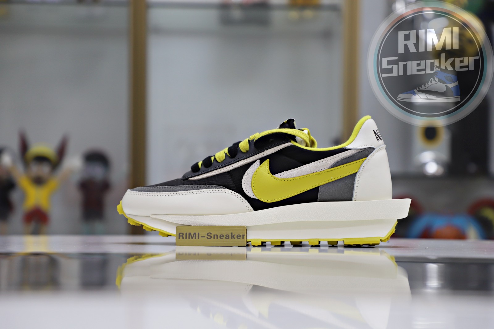 UNDERCOVER X SACAI X NIKE LDWAFFLE "BRIGHT CITRON"