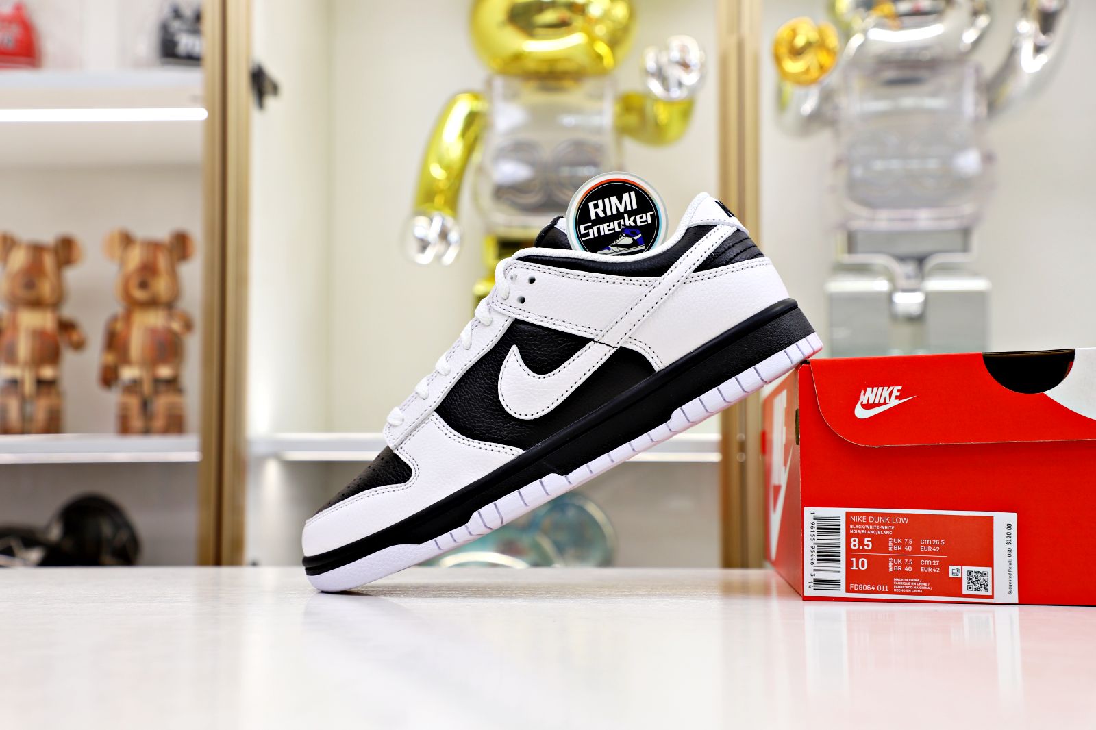 NIKE DUNK LOW RETRO REVERSE PANDA - FD9064-011