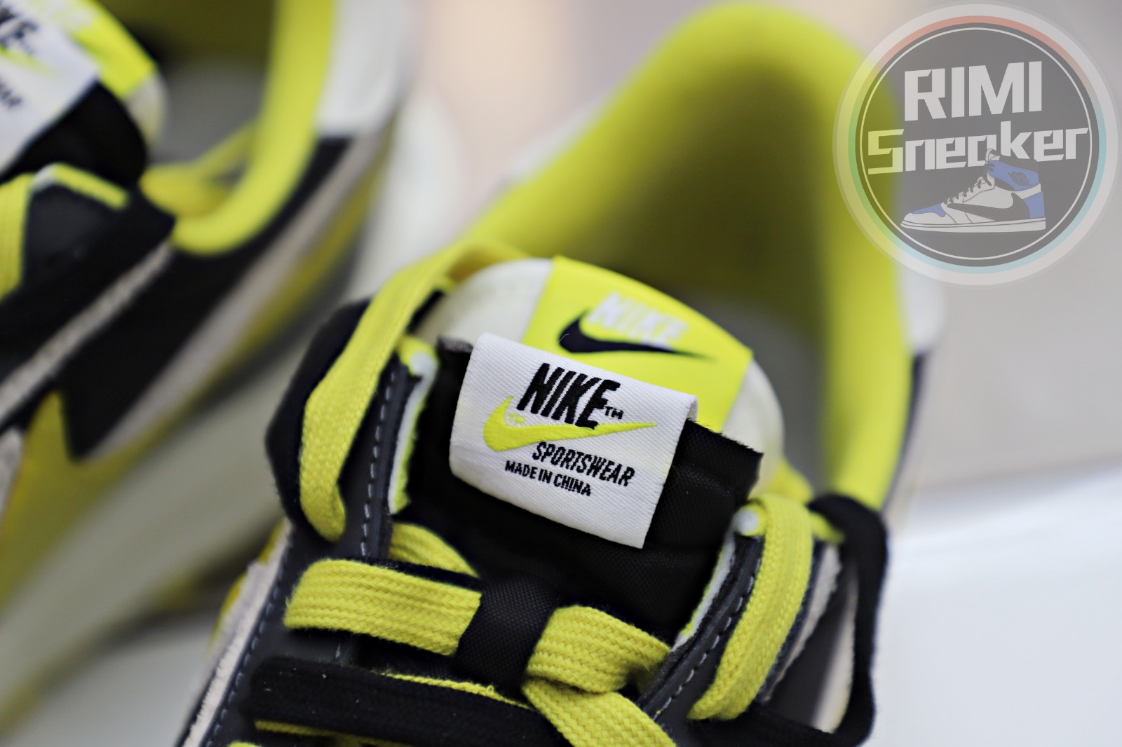 UNDERCOVER X SACAI X NIKE LDWAFFLE "BRIGHT CITRON"