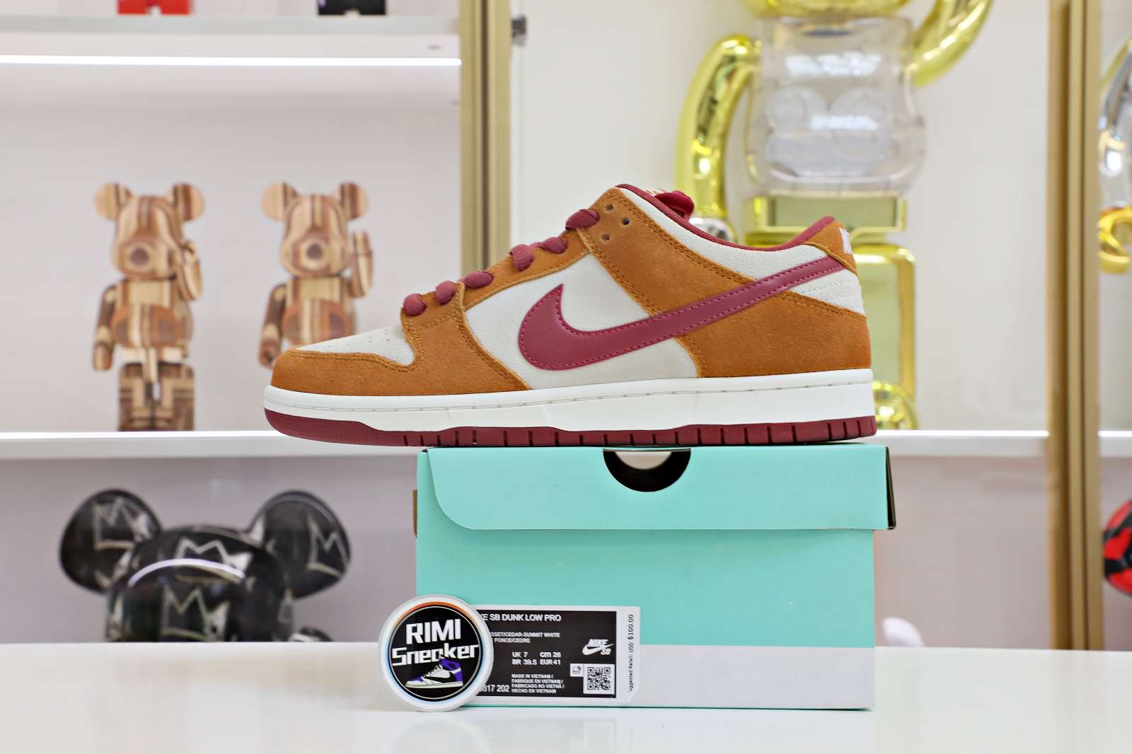 NIKE SB DUNK LOW PRO DARK RUSSET CEDAR 2019