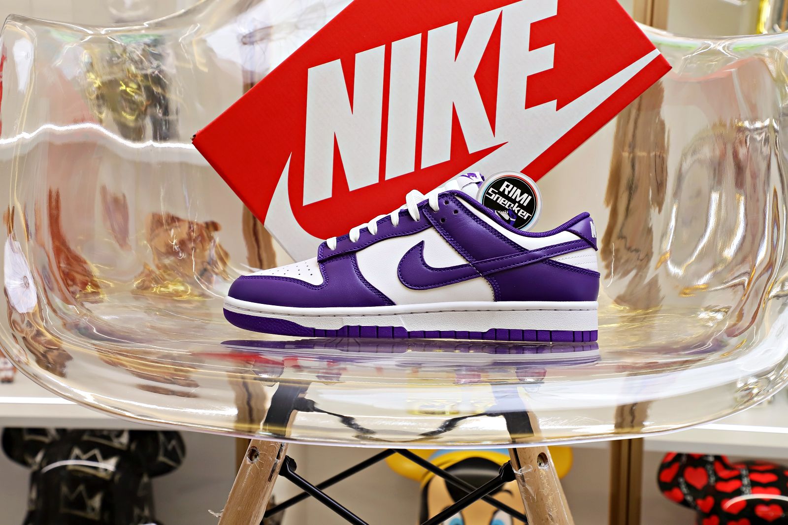 NIKE DUNK LOW RETRO COURT PURPLE