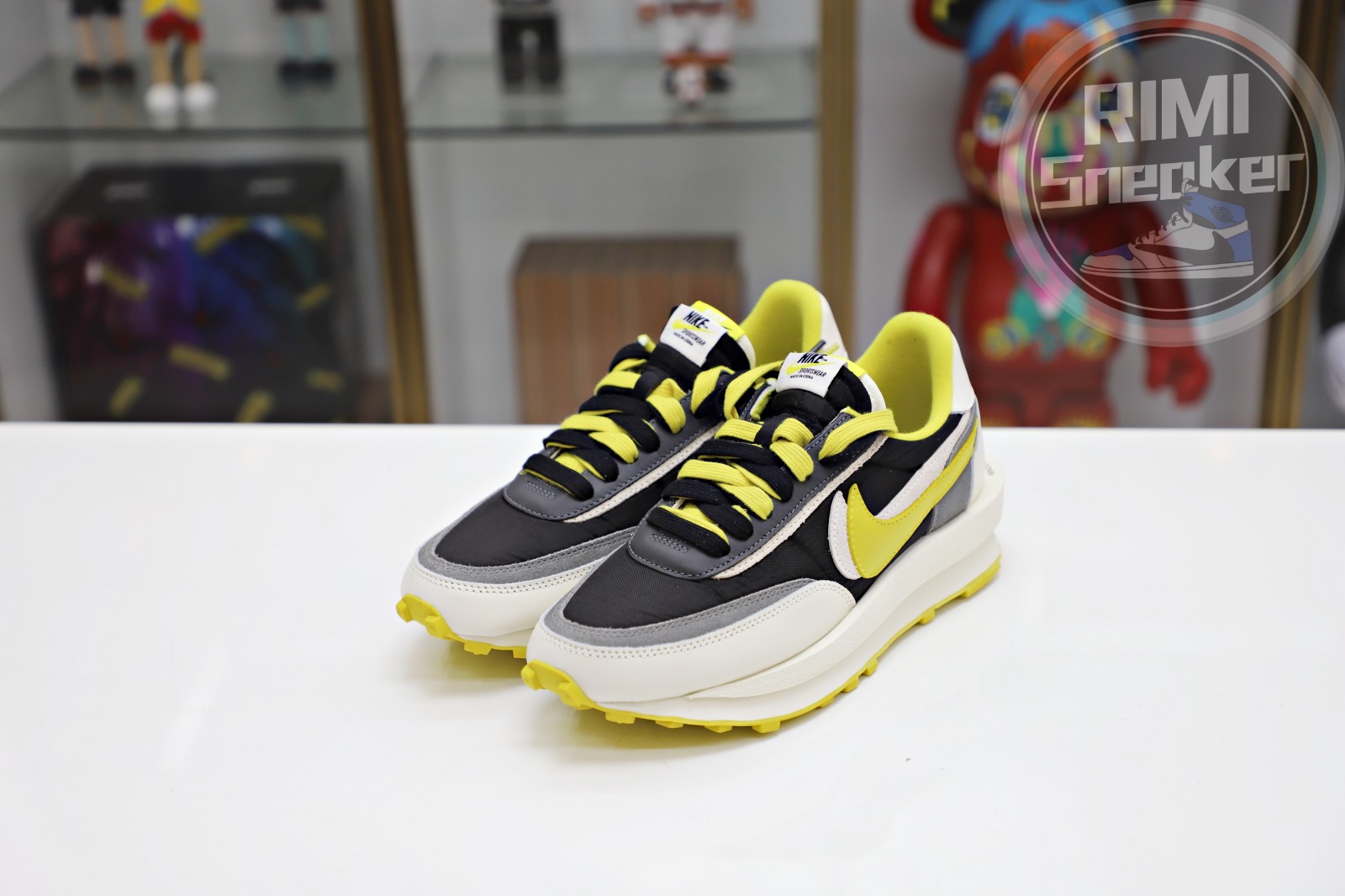 UNDERCOVER X SACAI X NIKE LDWAFFLE "BRIGHT CITRON"