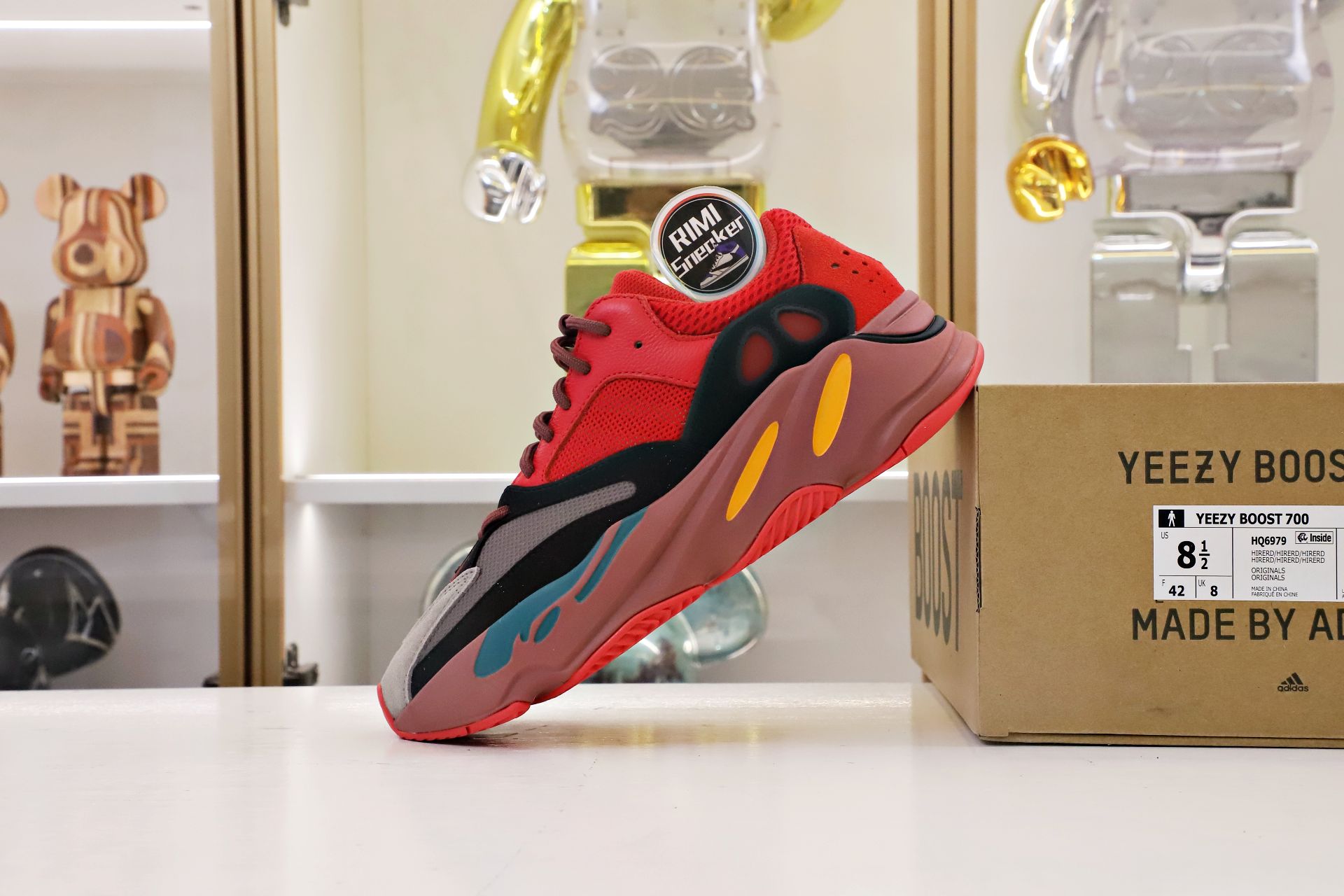 YEEZY BOOST 700 HI-RES RED HQ6979